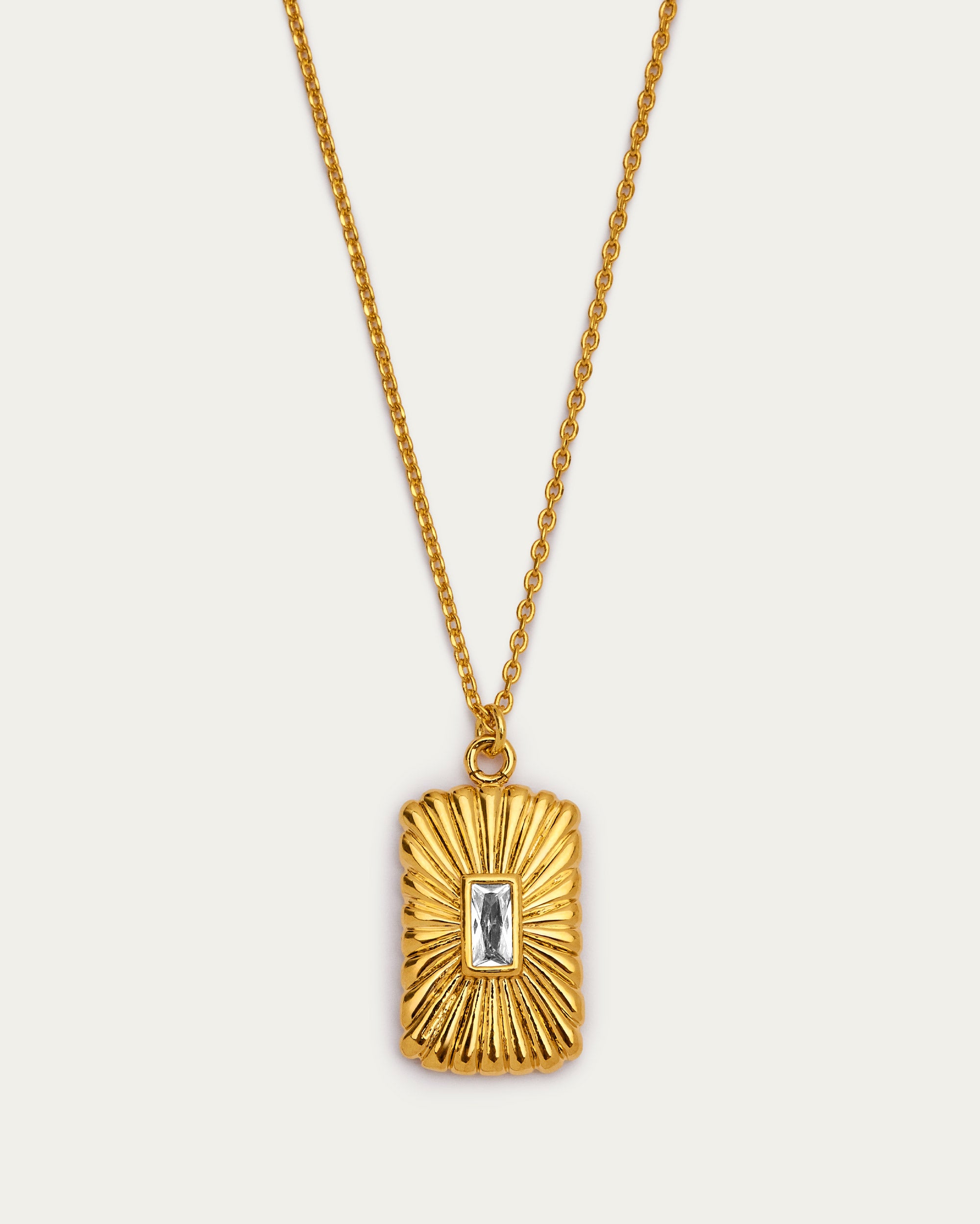Aurelia Gold Sunburst Necklace