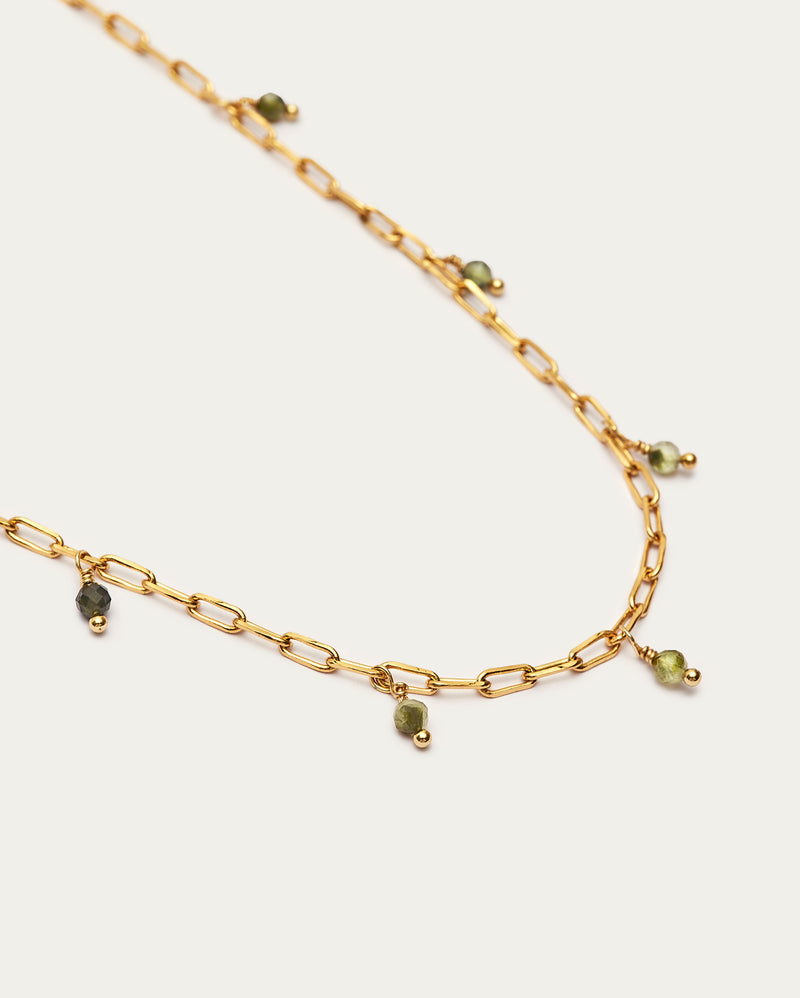 Beaded Chain Layering Necklace