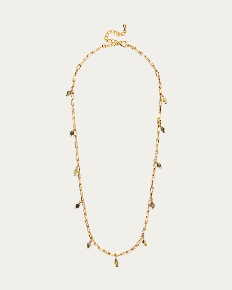 Beaded Chain Layering Necklace