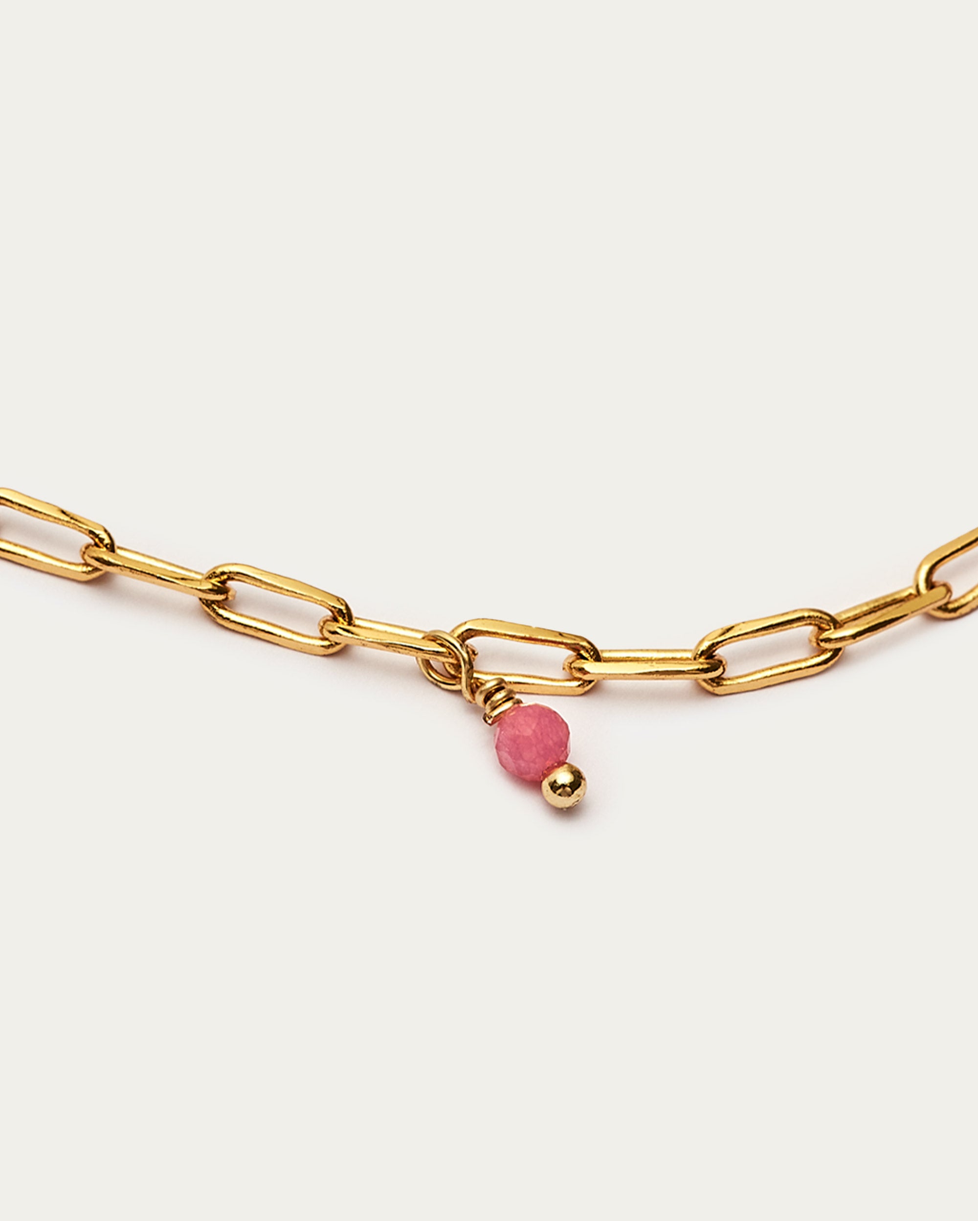 Beaded Chain Layering Necklace