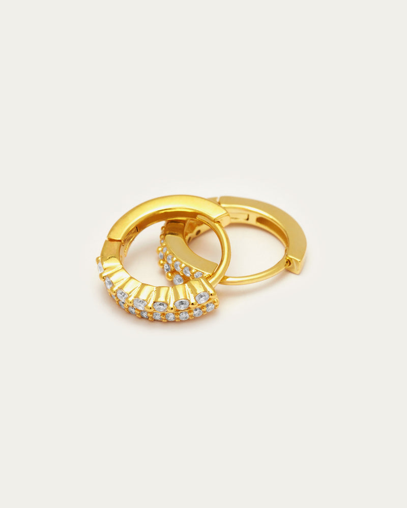 Mix Match Double Hoop Earrings