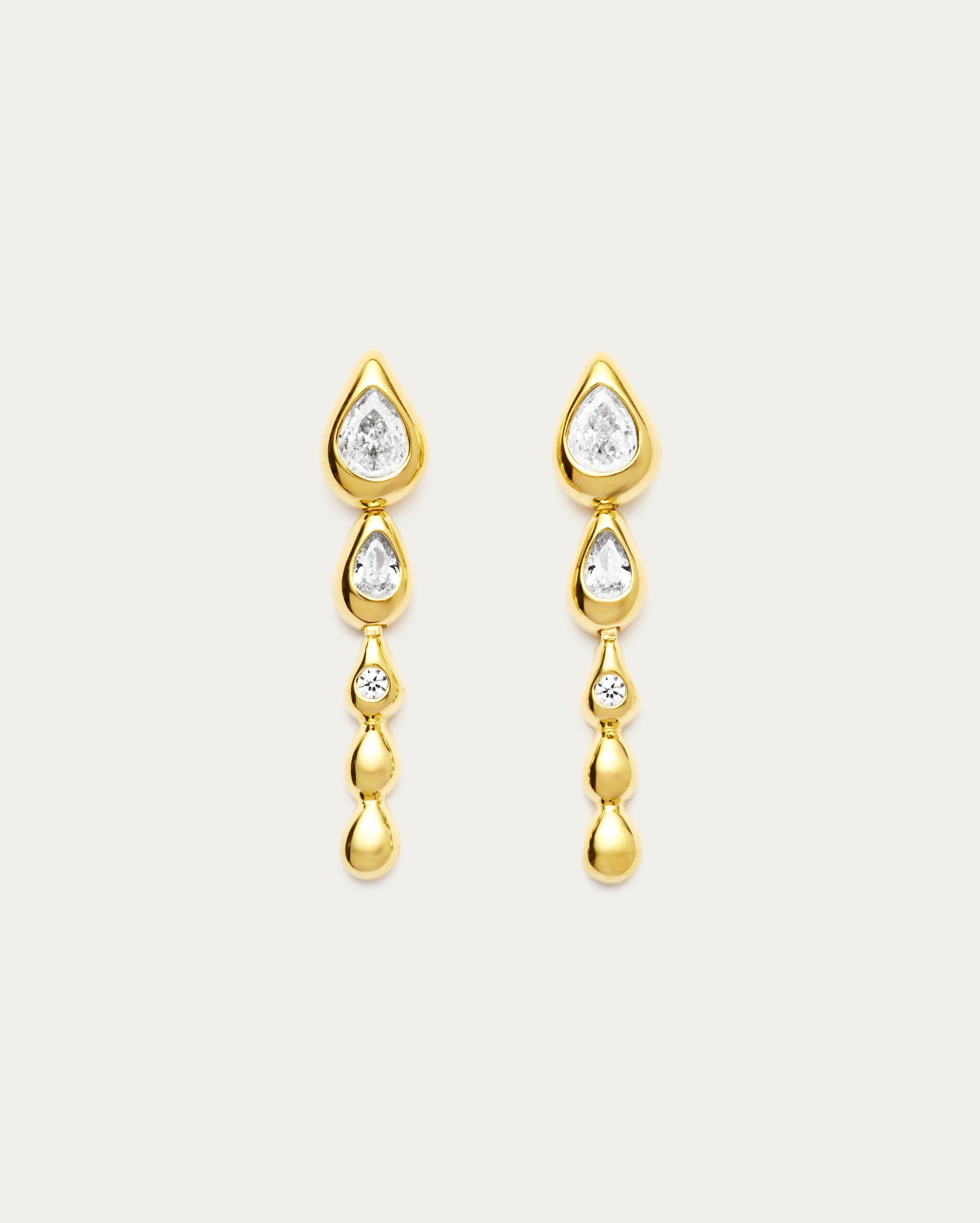 Pear Drop Dangle Earrings