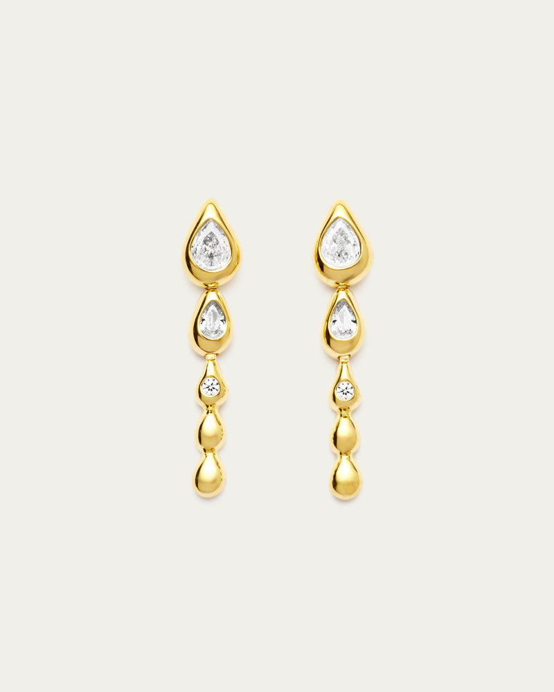 Pear Drop Dangle Earrings