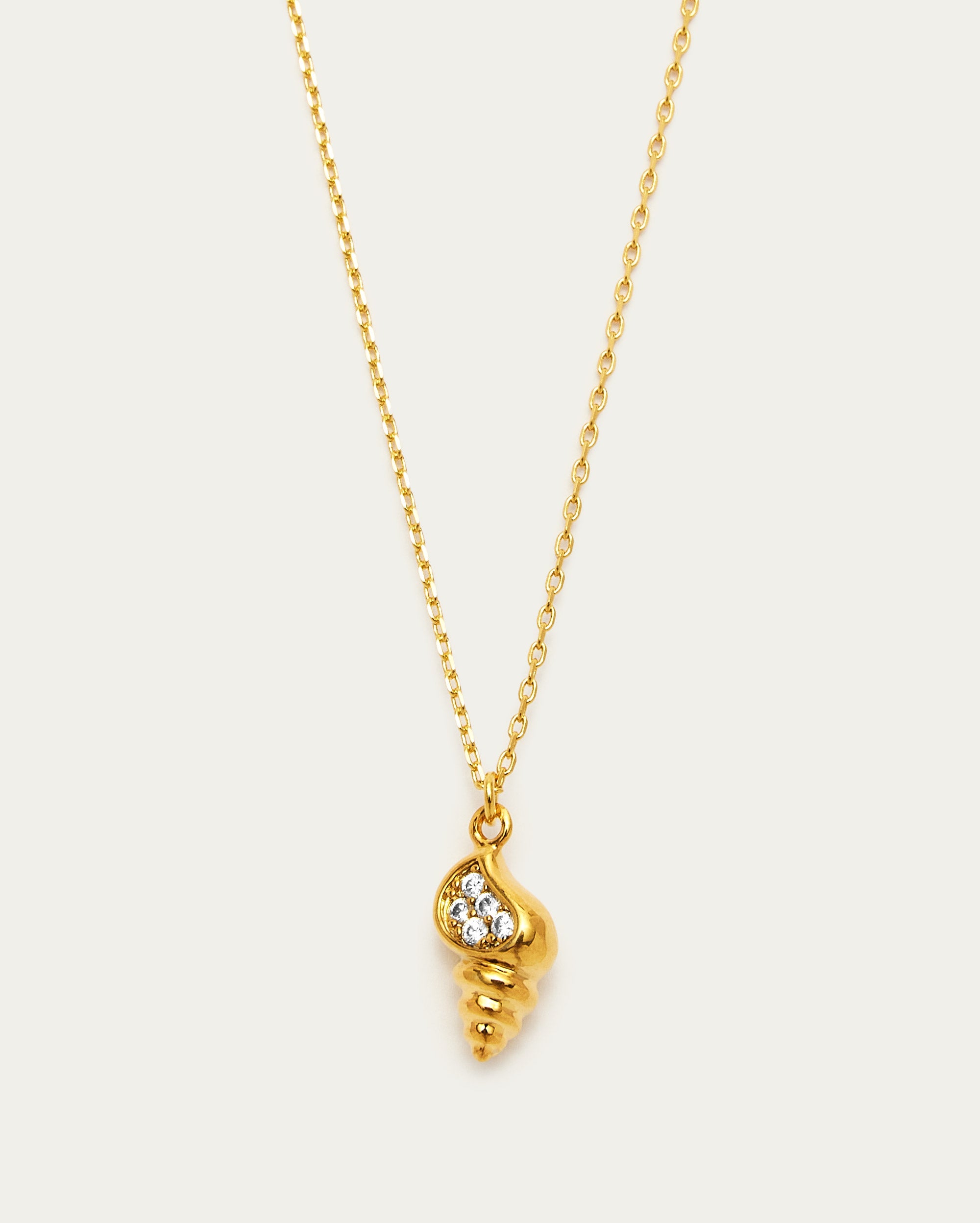 Conch Pendant Necklace
