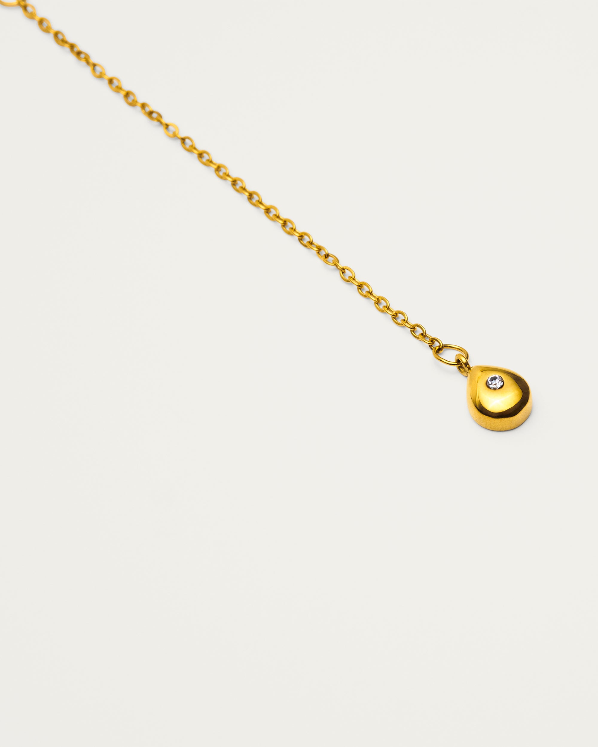Boho Layered Drop Pendant Gold Plated Necklace