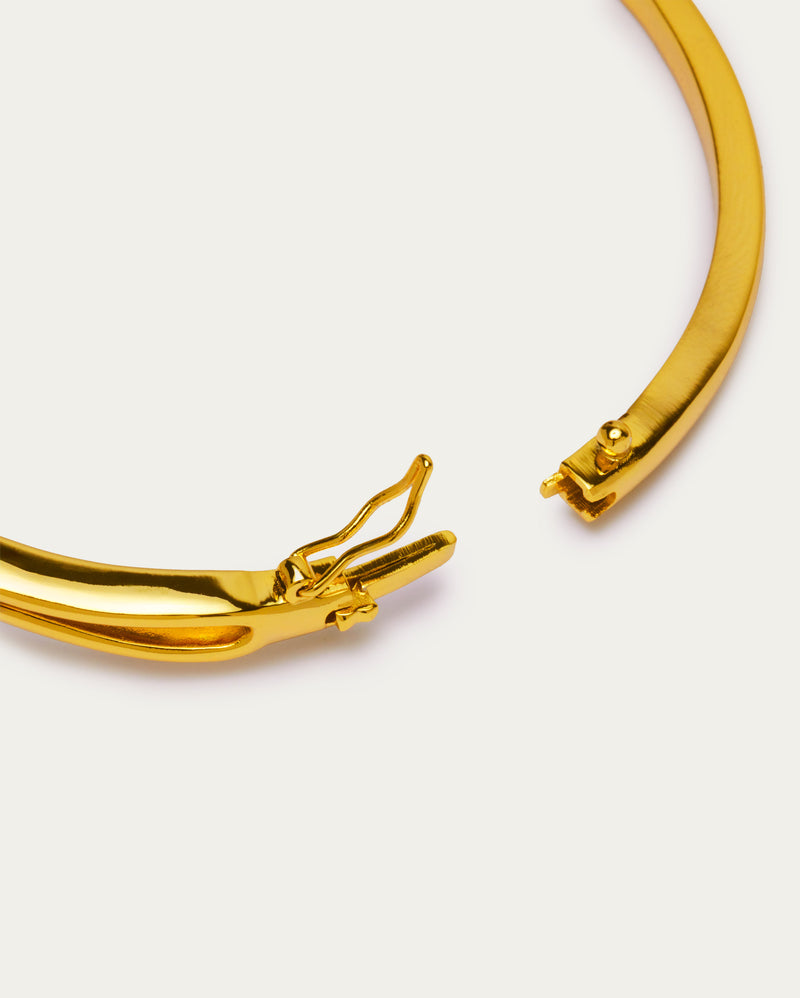 Serpentine Flow Diamond Bangle