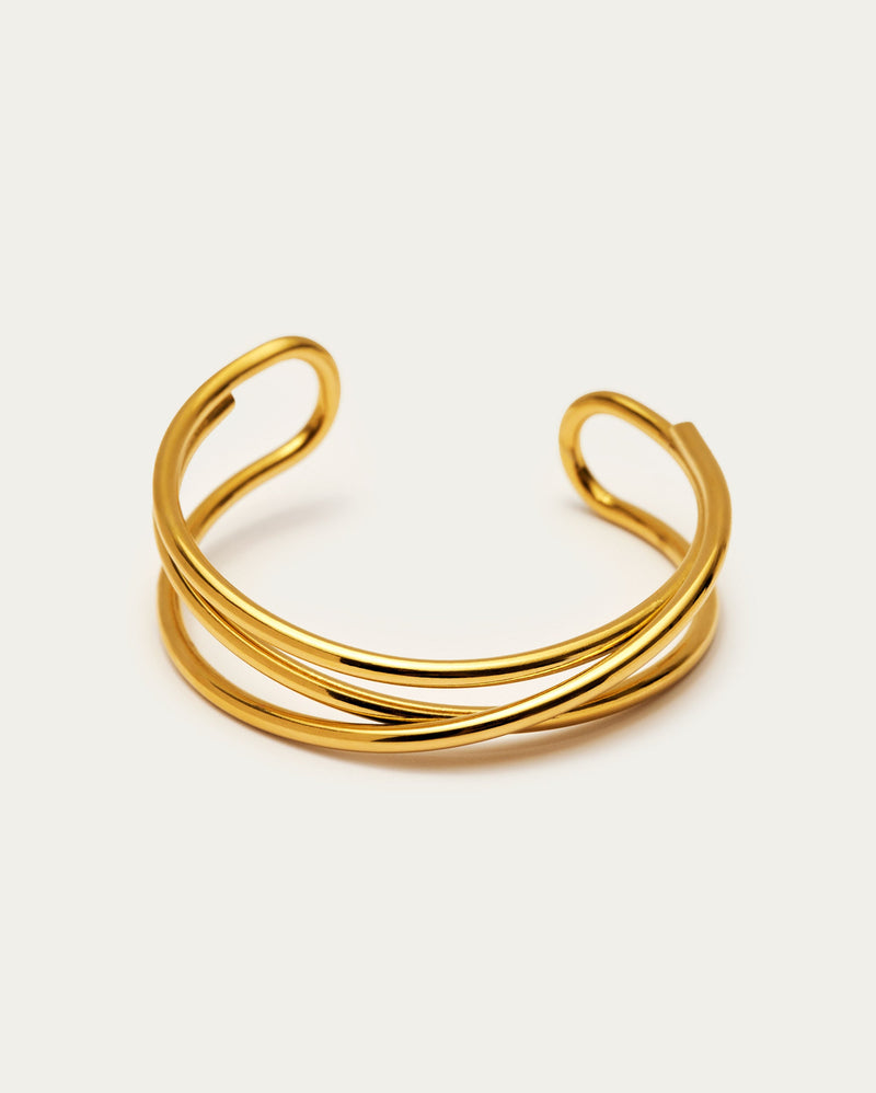 Sculptural Cuff Bangle