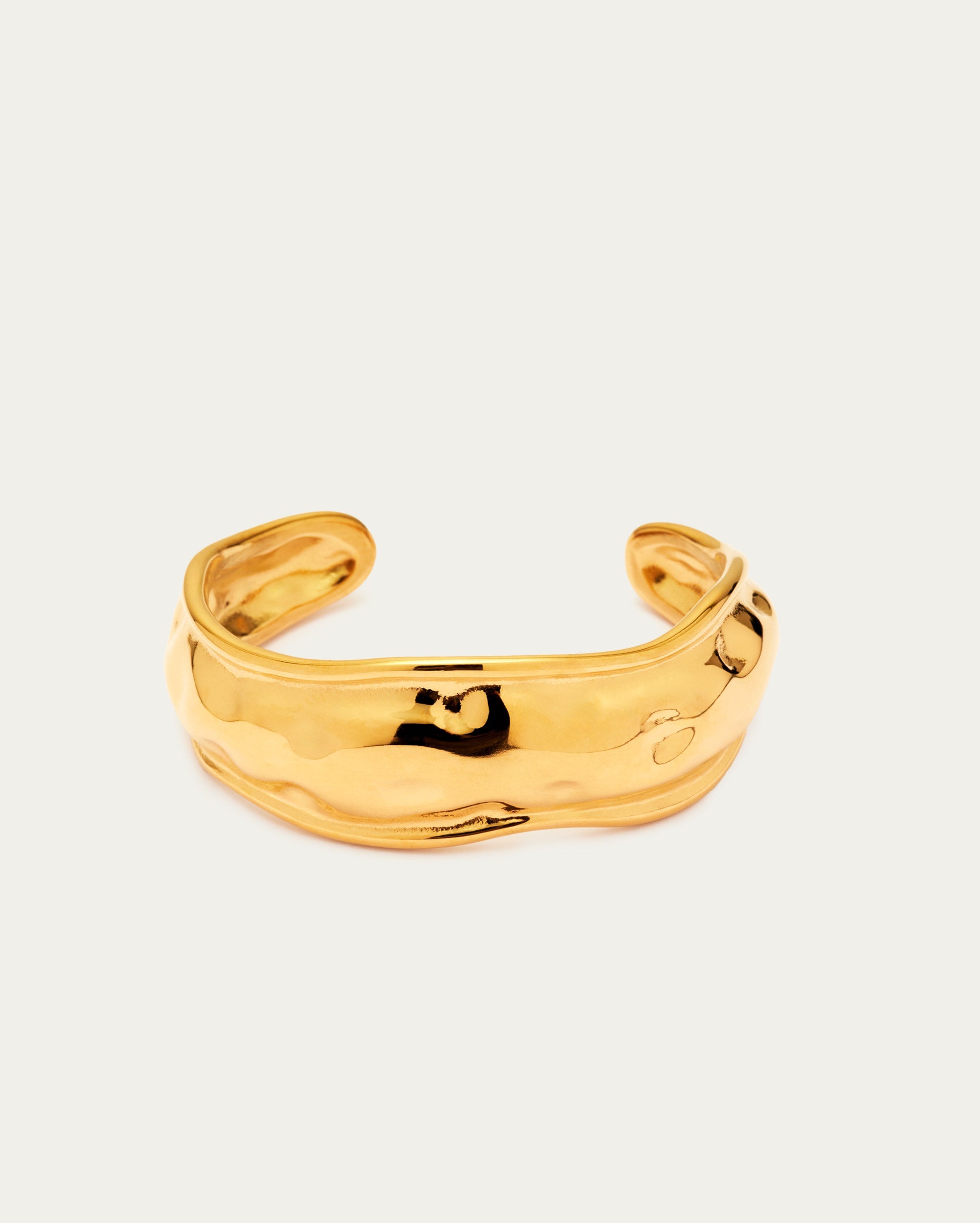 Chunky Molten Textured Bangle