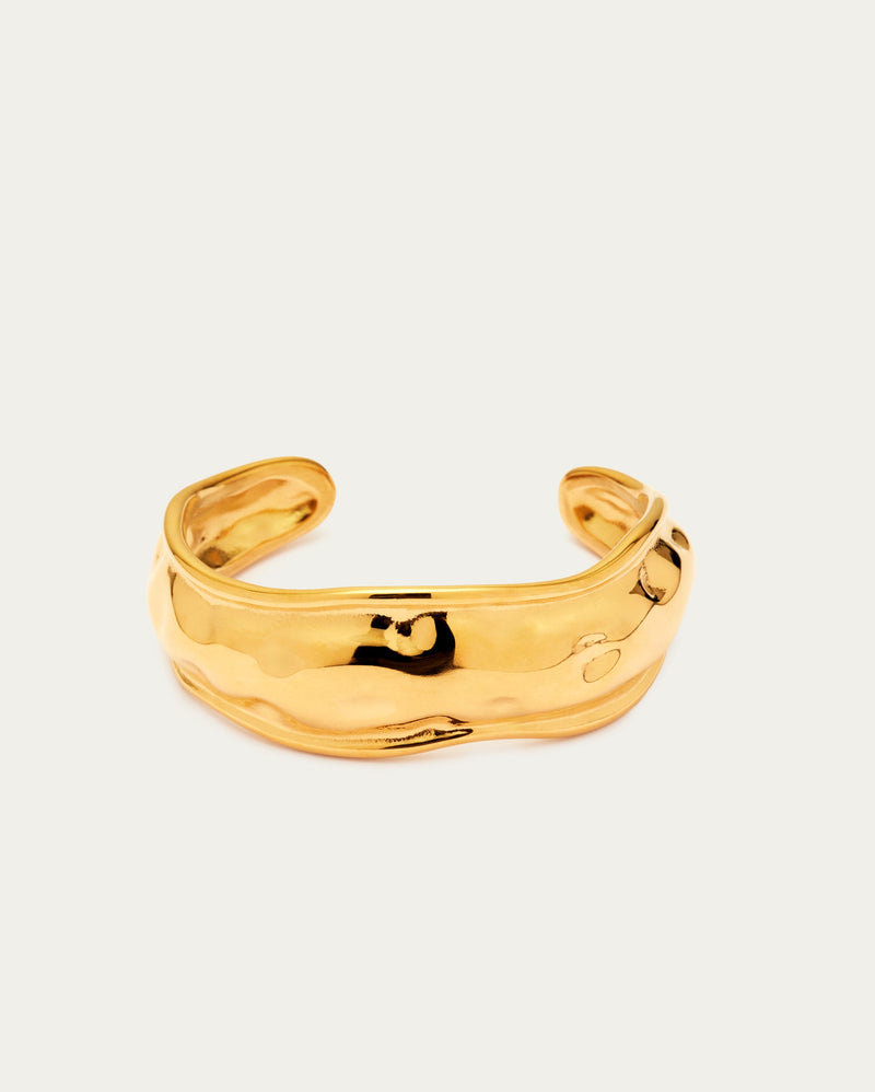 Chunky Molten Textured Bangle
