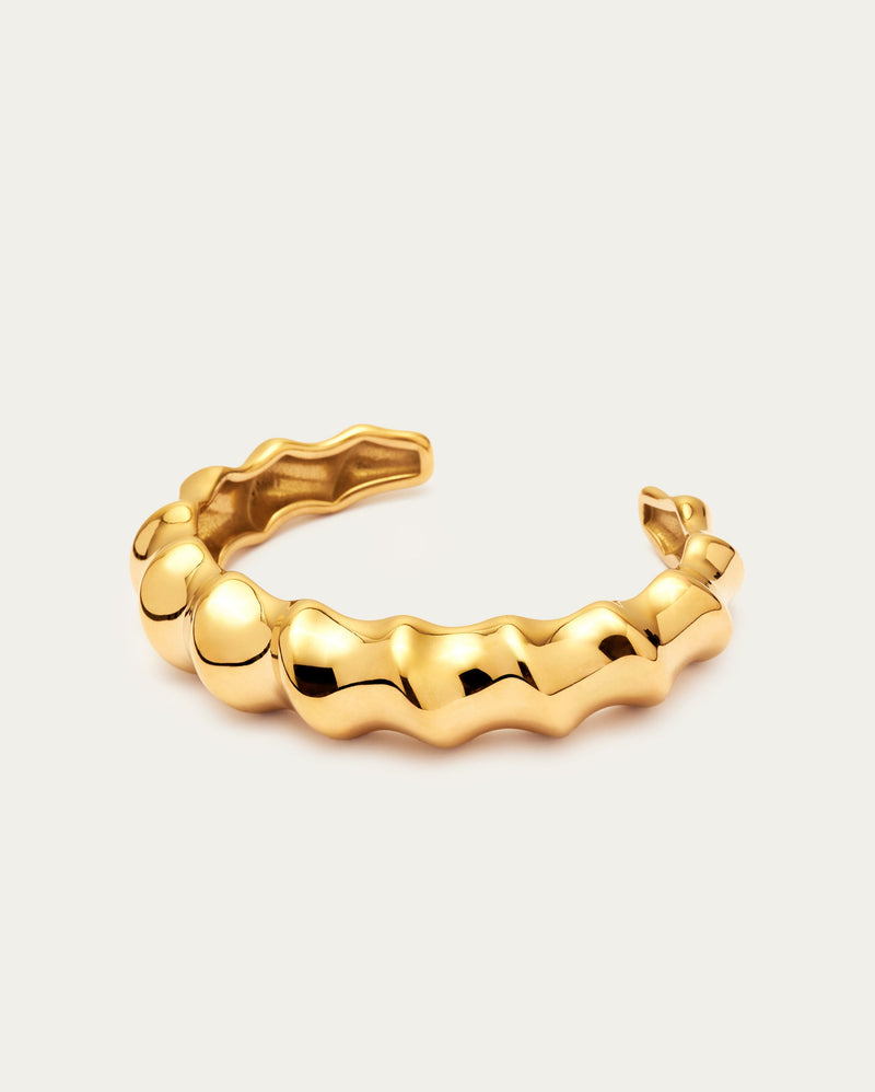 Chunky Ridge Bangle