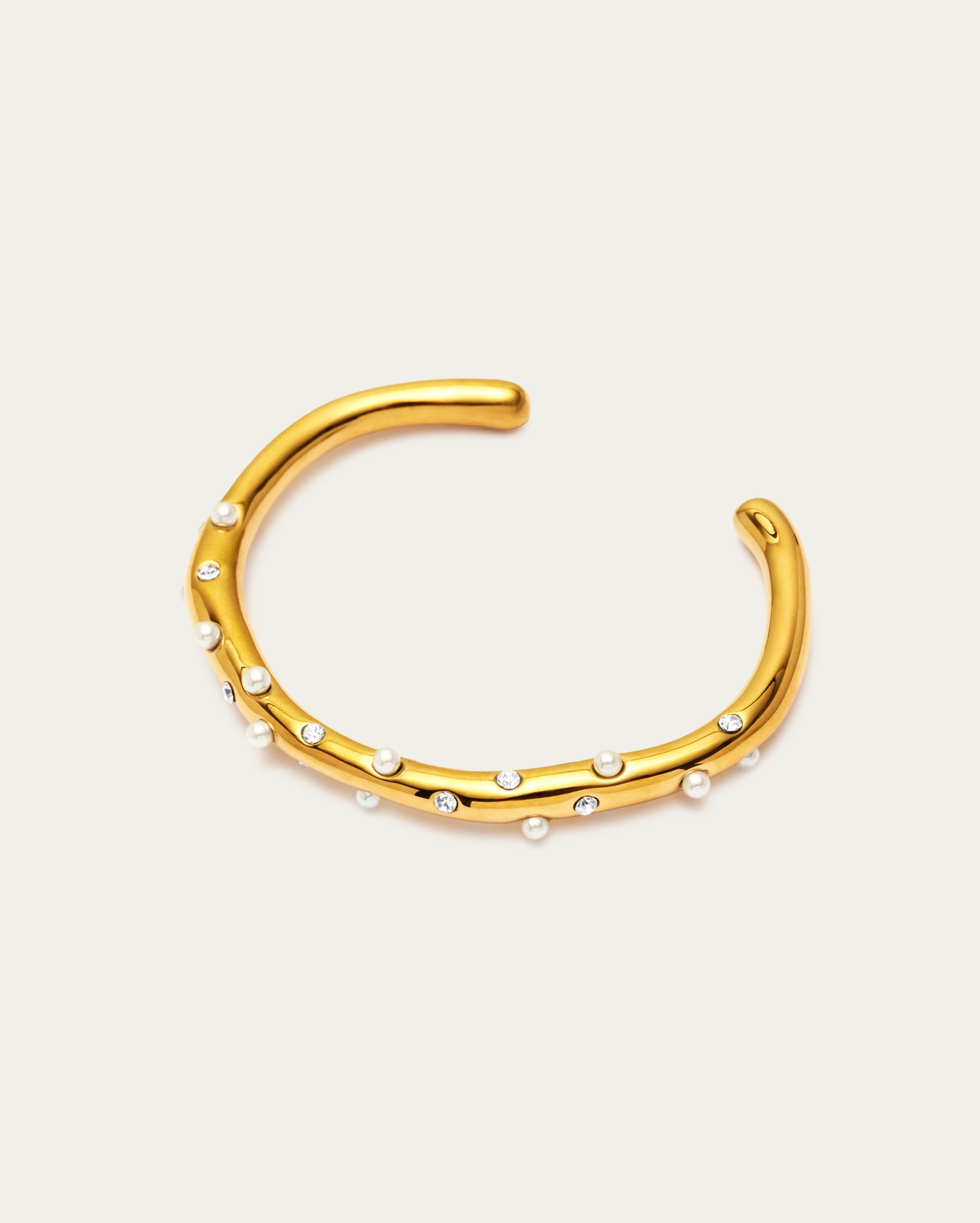 Mixed Pearl Bangle