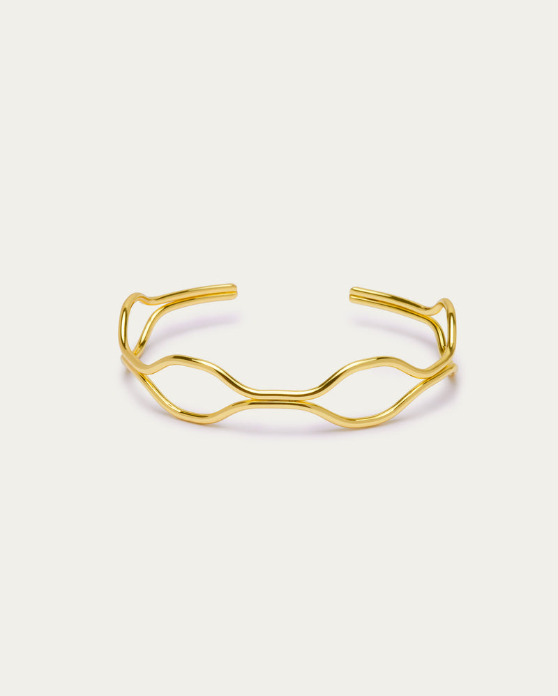 Golden Flow Open Cuff