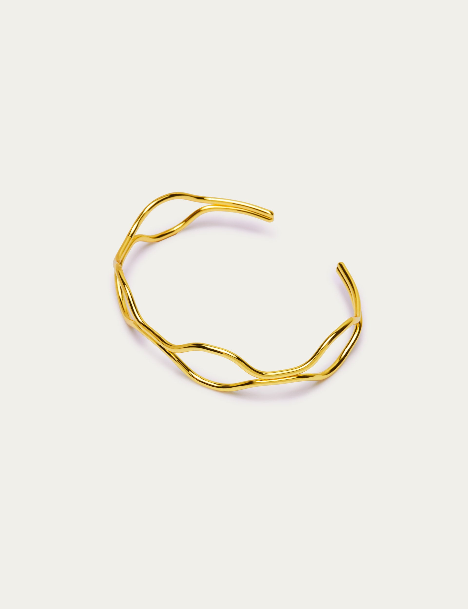 Golden Flow Open Cuff