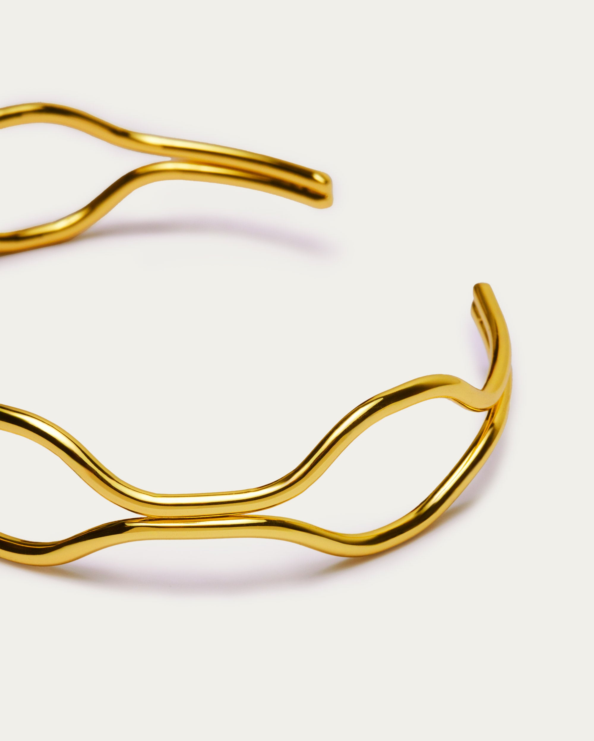 Golden Flow Open Cuff