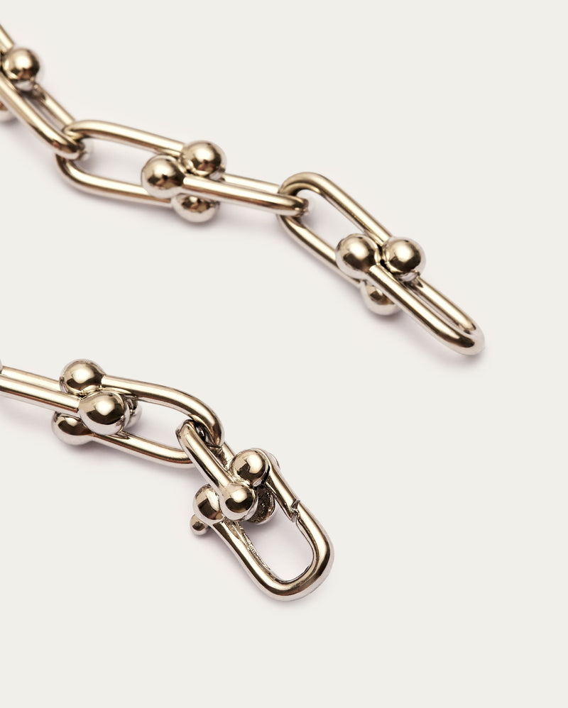 Paperclip Ball Chain Bracelet