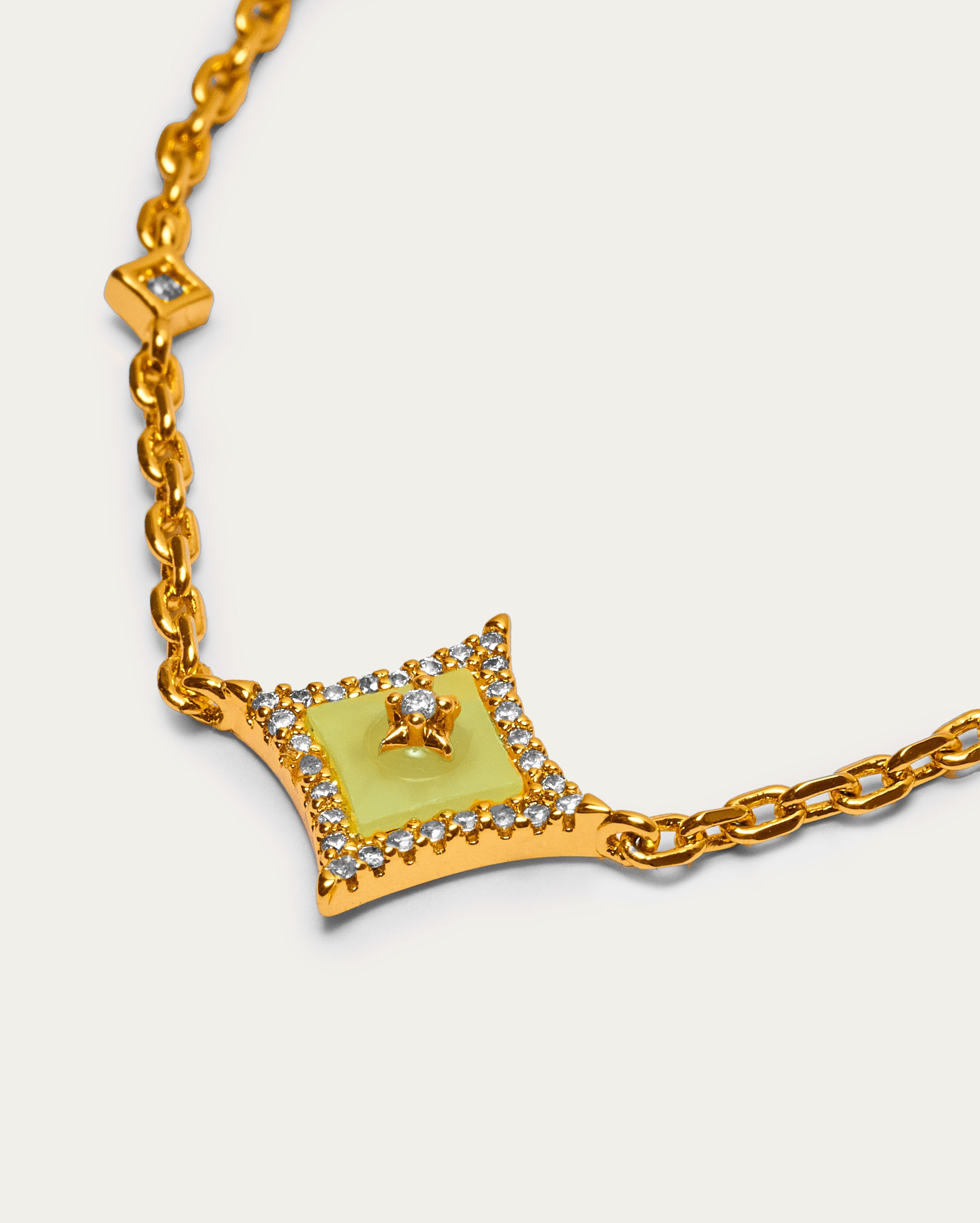 Pavé Pendant Bracelet
