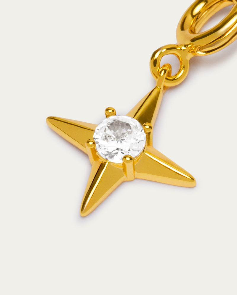 Crystal Star Charm