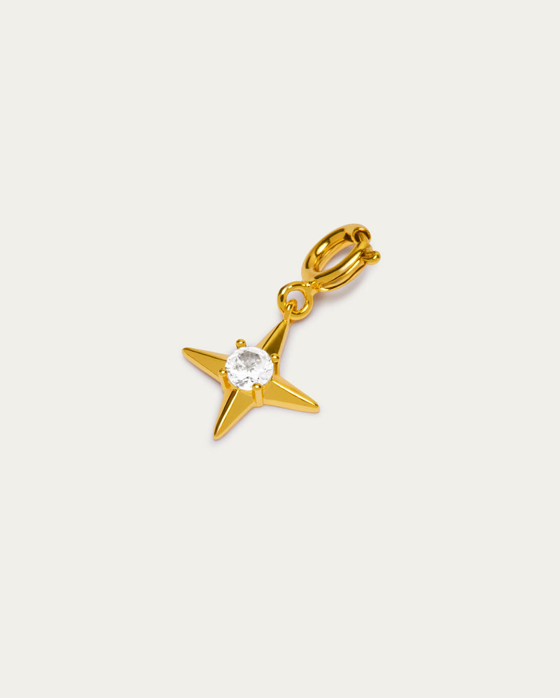 Crystal Star Charm