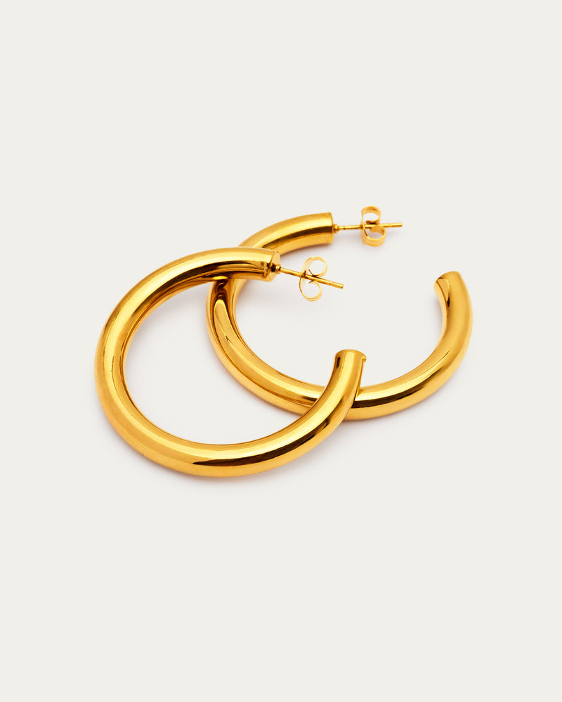 Bold Classic Hoop Earrings