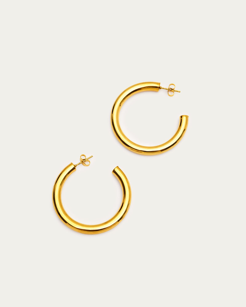 Bold Classic Hoop Earrings
