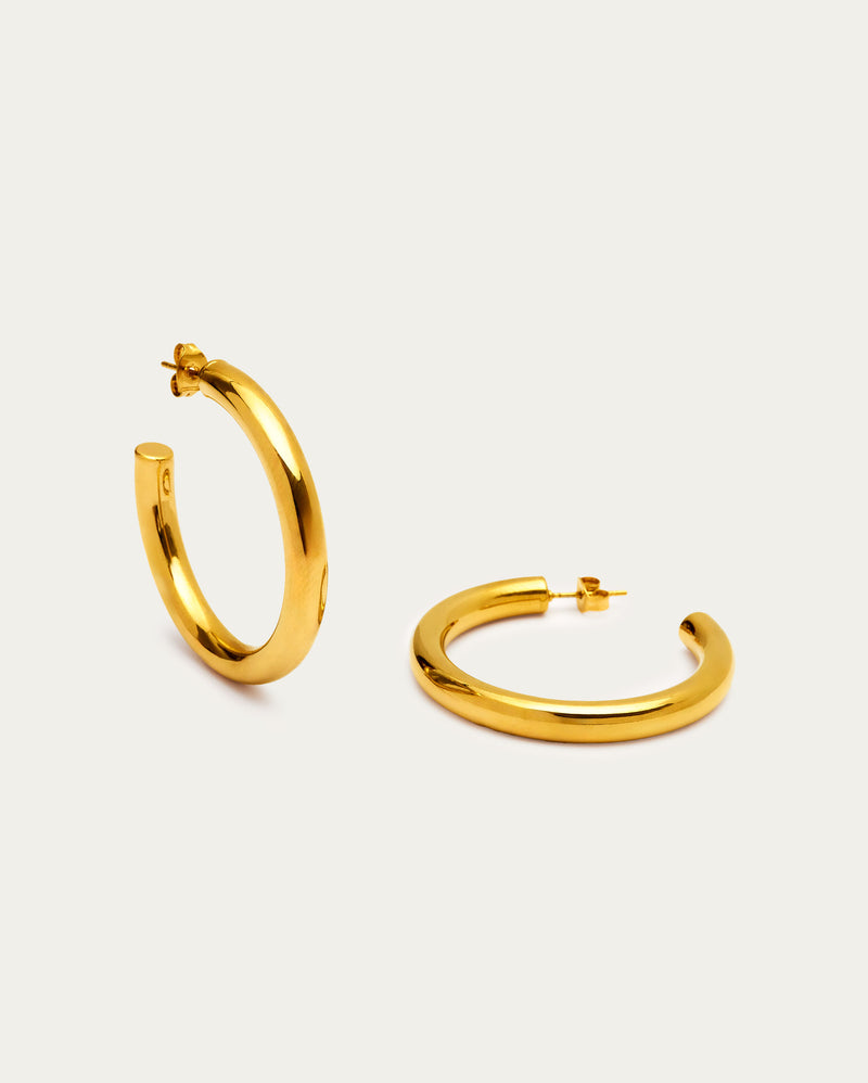 Bold Classic Hoop Earrings