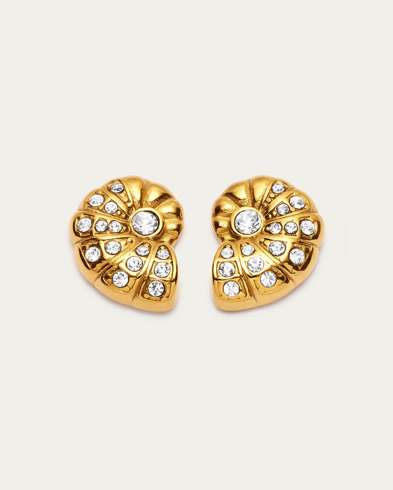 Dimaonte Seashell Stud Earrings