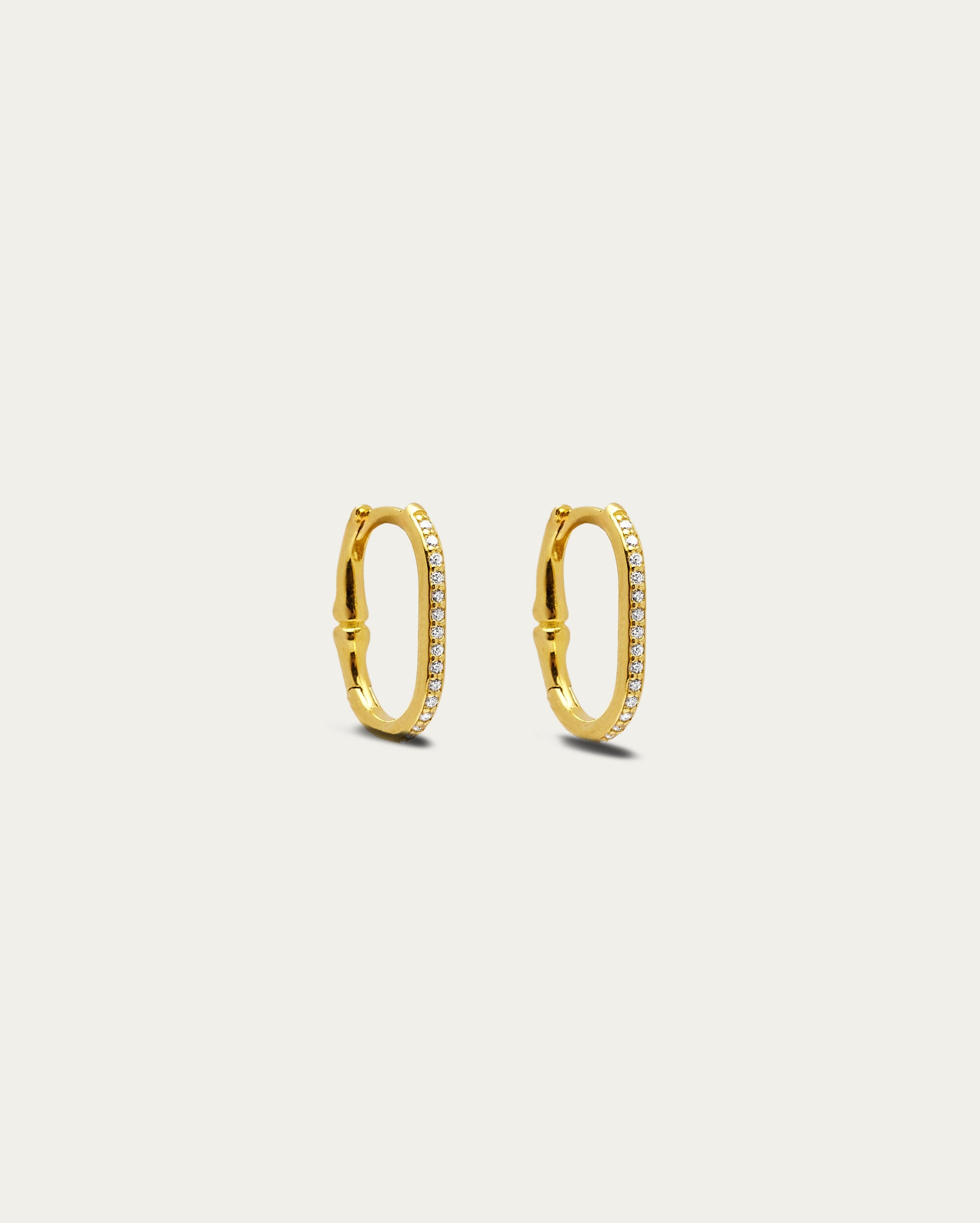 U Hoop Parvé Earrings