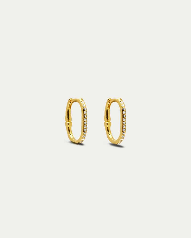 U Hoop Parvé Earrings