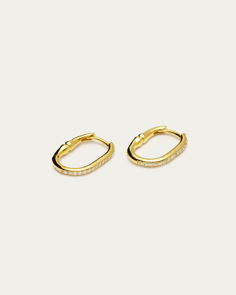 U Hoop Parvé Earrings