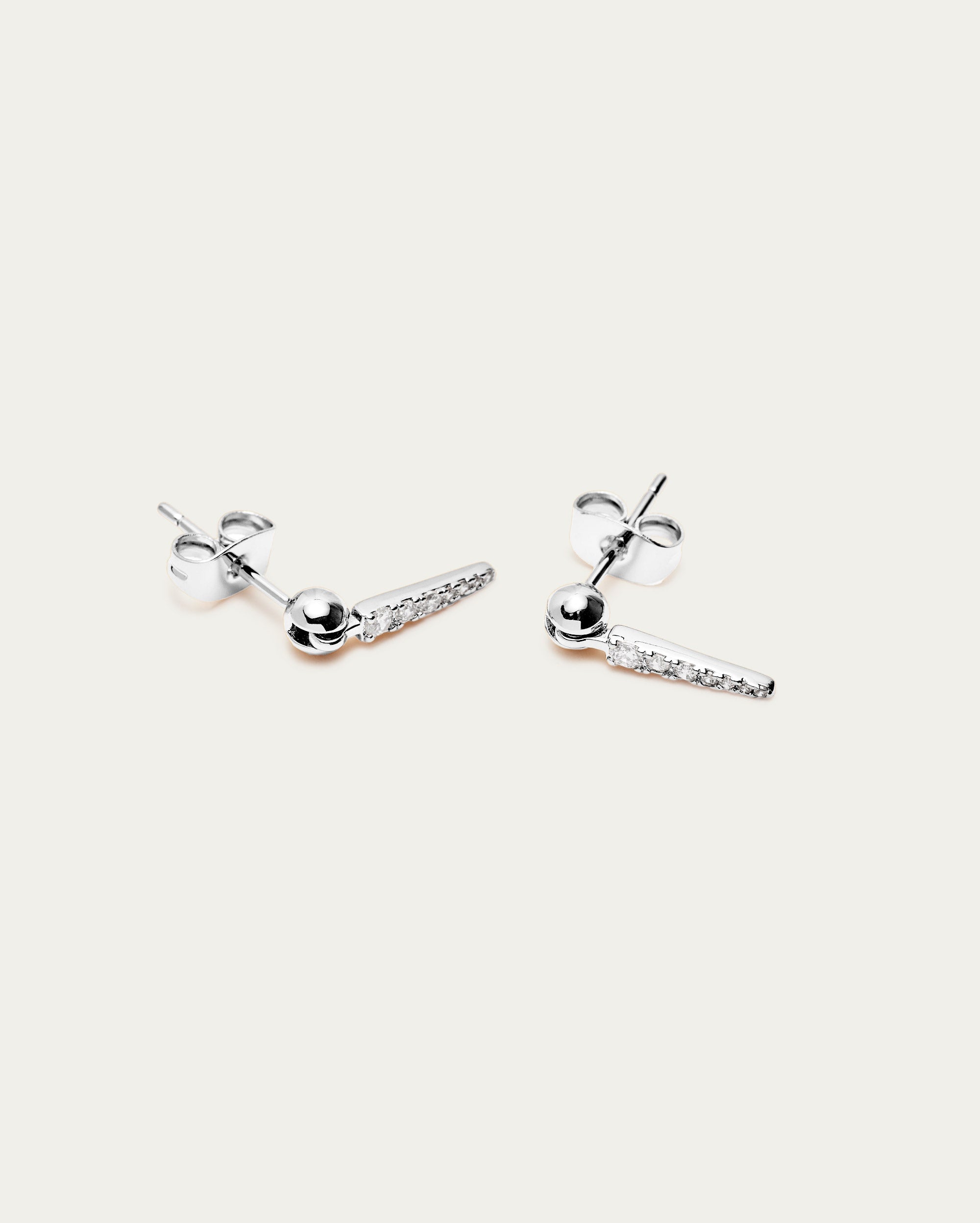 Spike Drop Parvé Stud Earrings