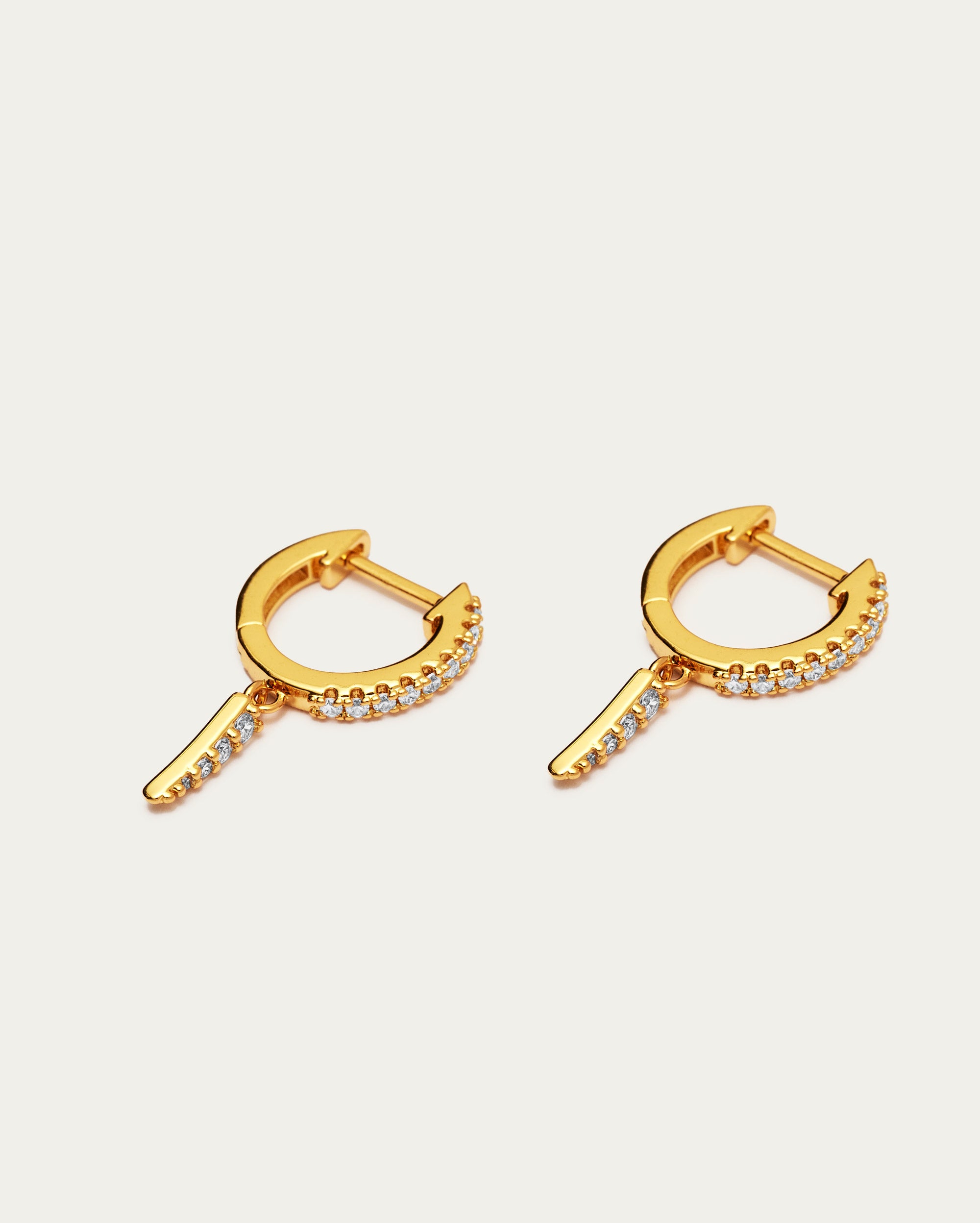 Spike Pendant Parvé Hoop Earrings