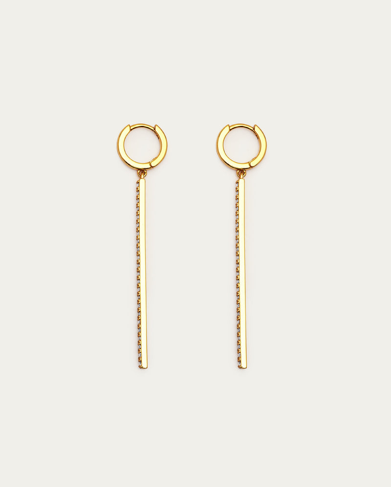 Parvé Bar Dangle Earrings