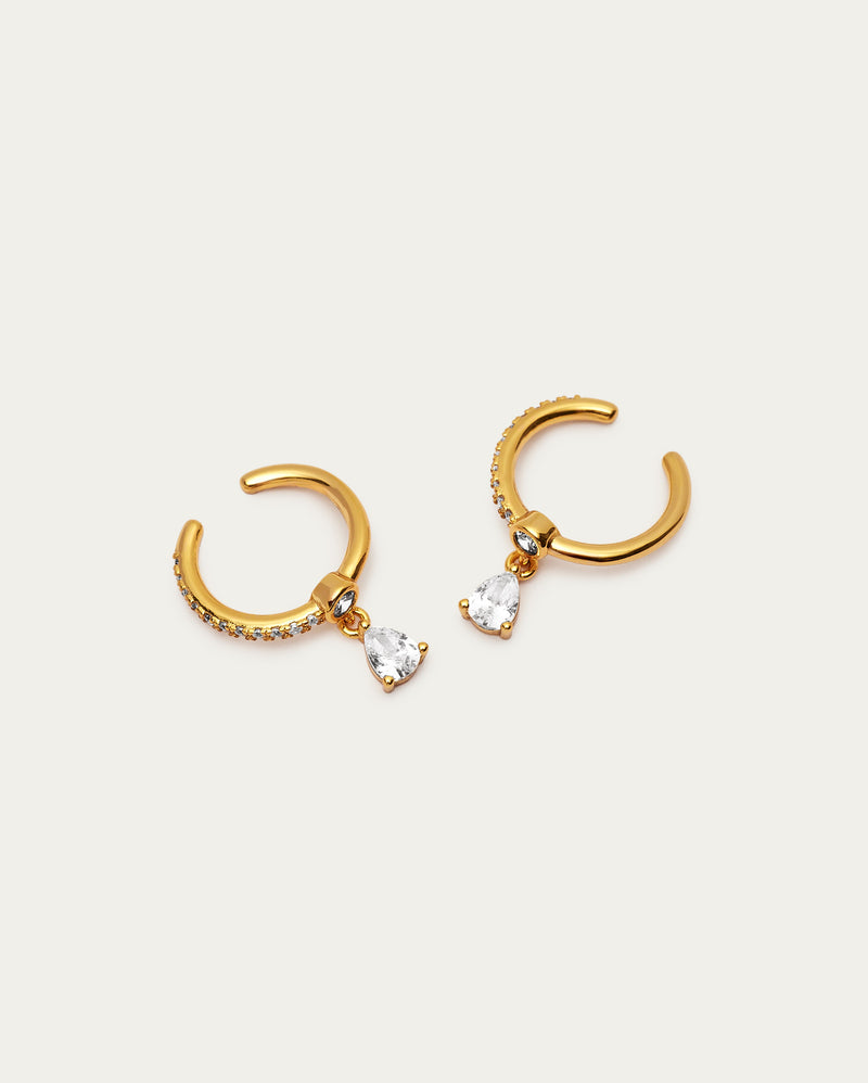 Diamonte Mix Match Drop Cuff