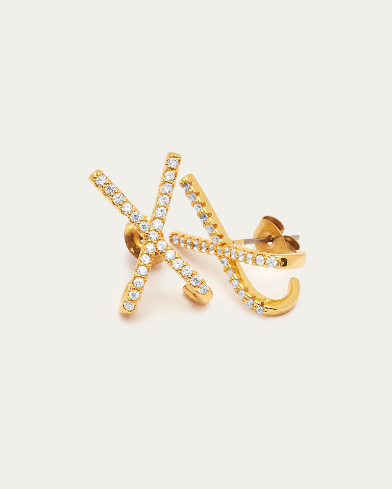 Cross Stud Earrings
