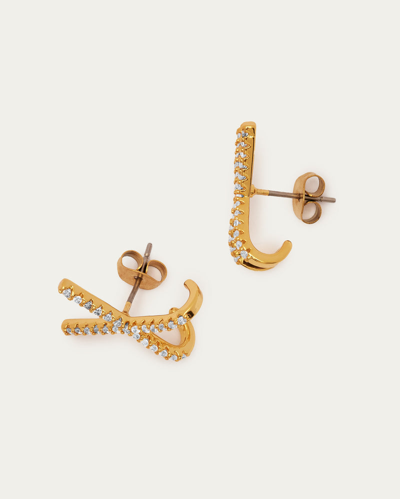 Cross Stud Earrings