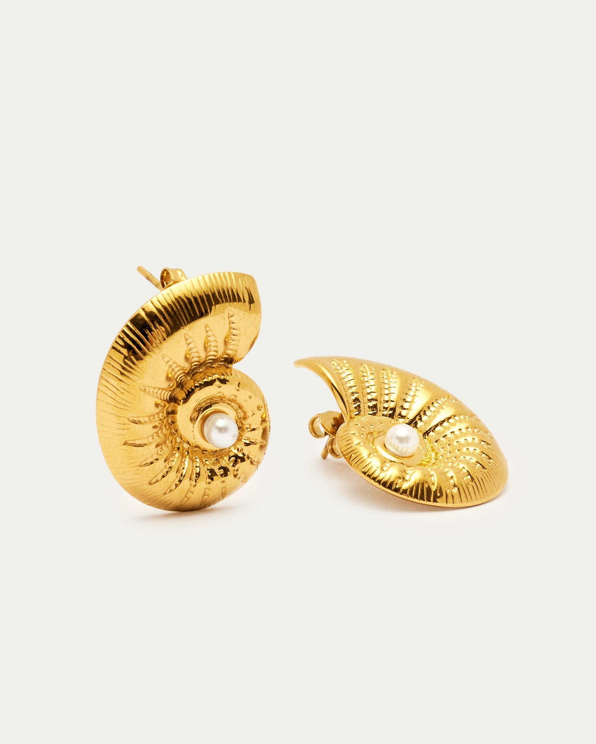 Seashell Stud Earrings