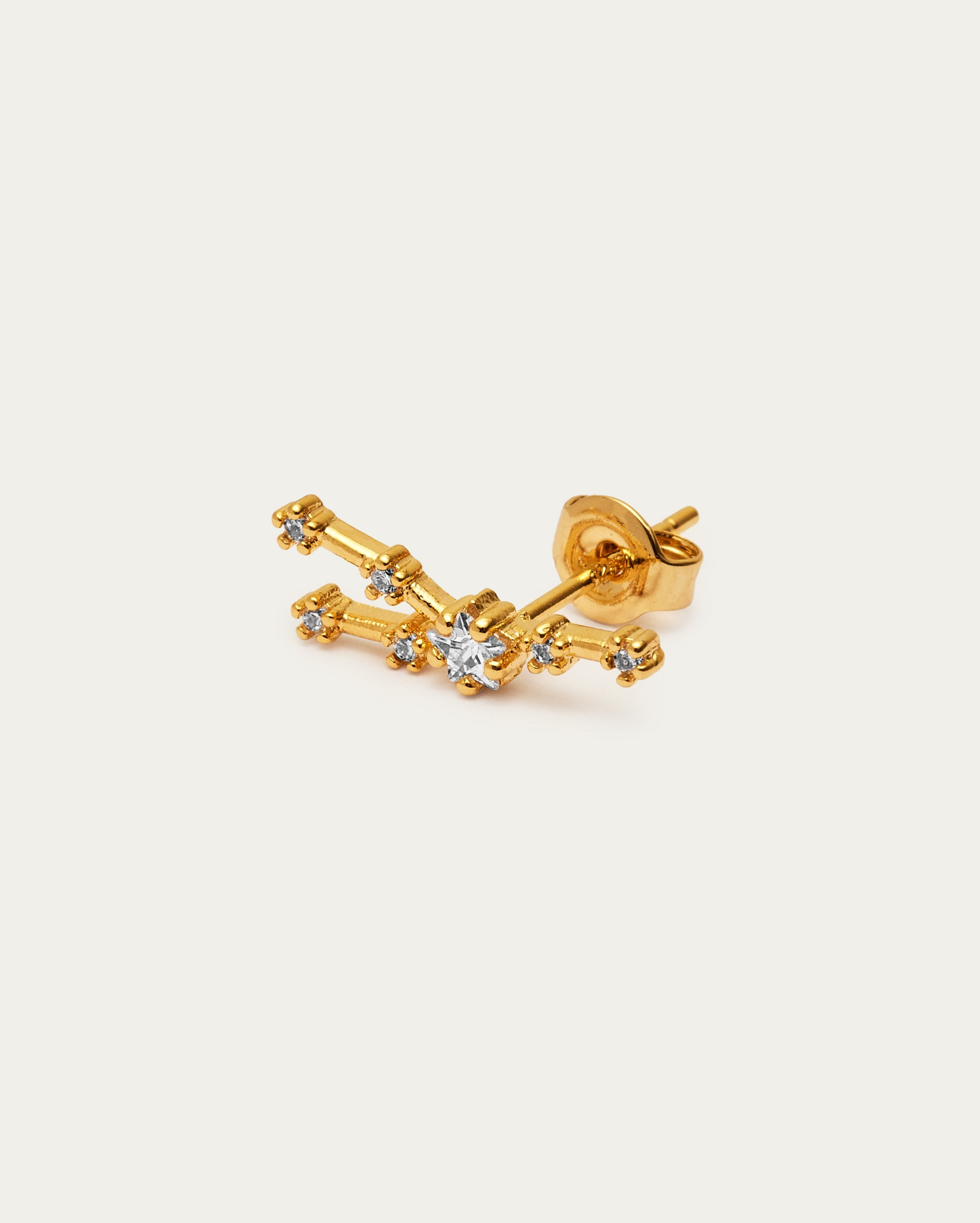Taurus Star Constellation Stud Earrings