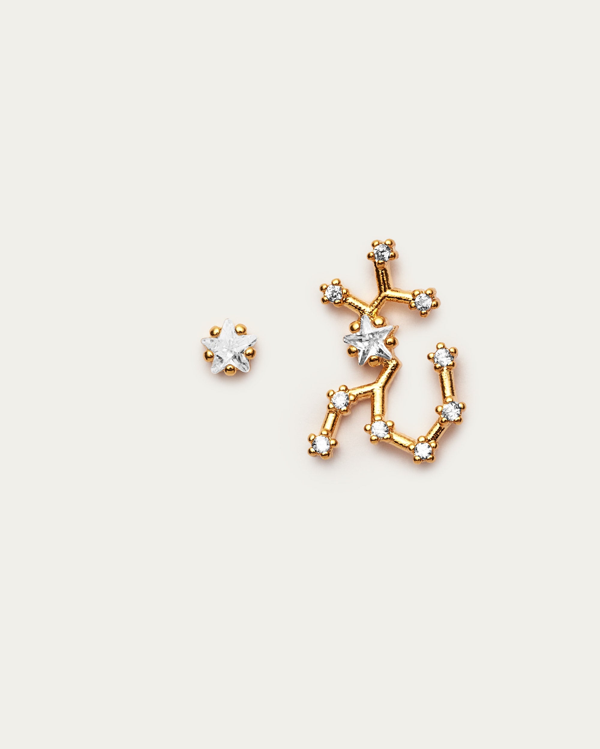 Sagittarius Star Constellation Stud Earrings
