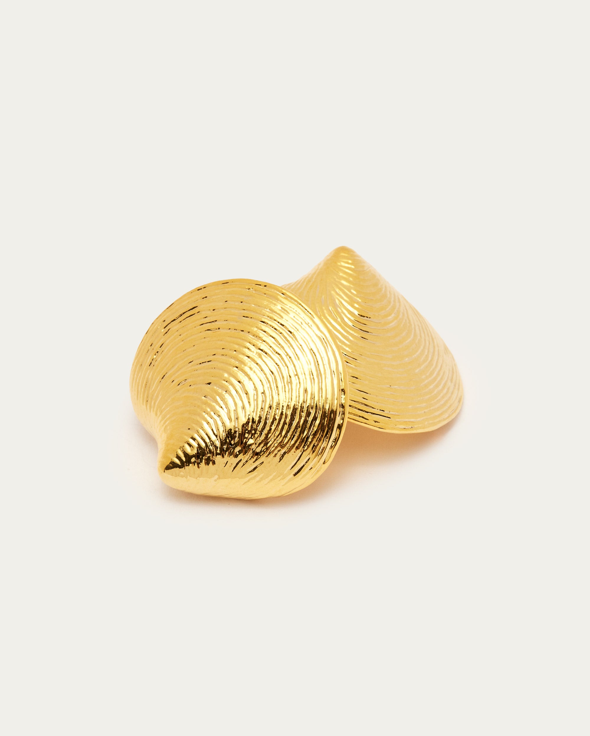 Classic Shell Medium Stud Earrings