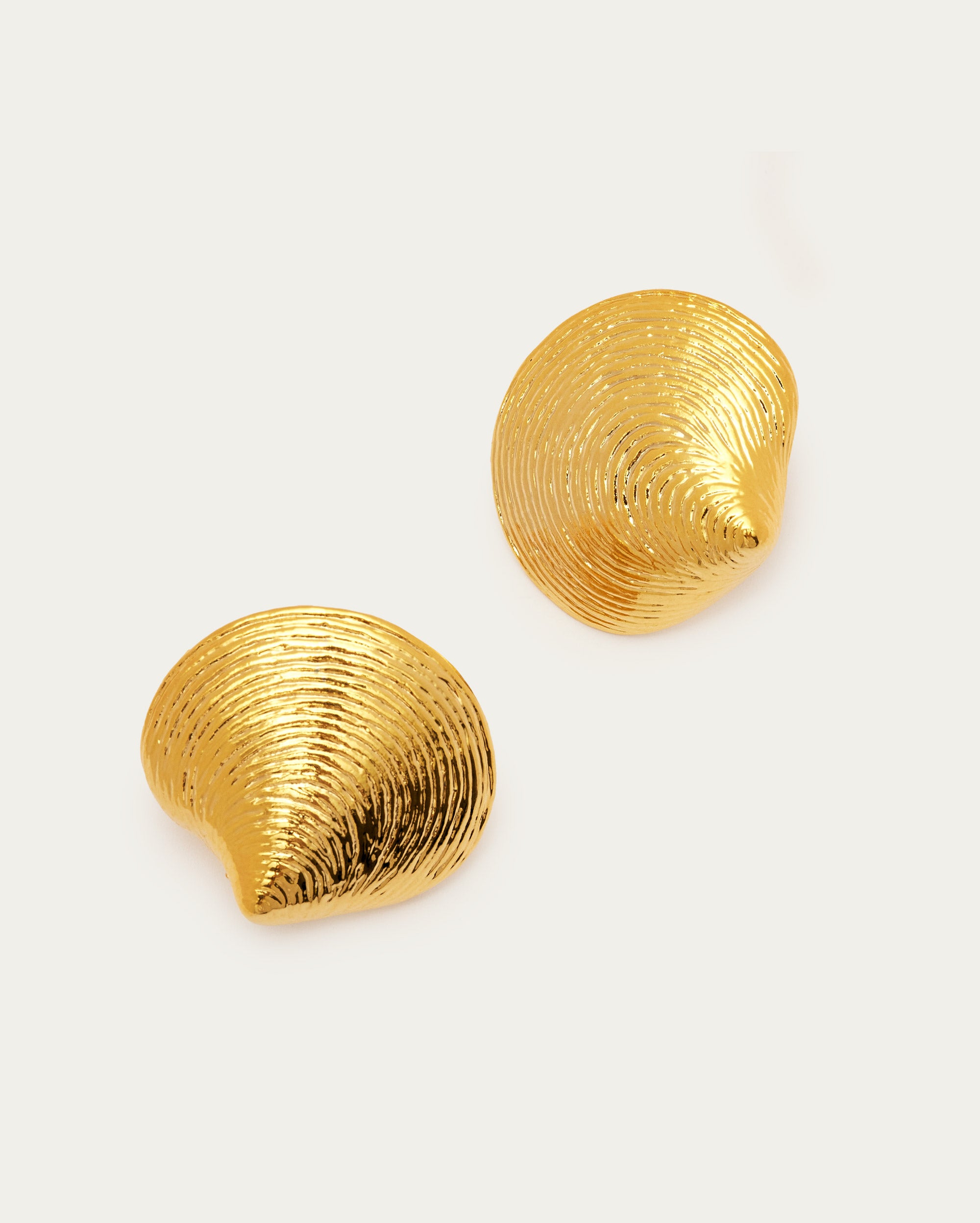 Classic Shell Medium Stud Earrings