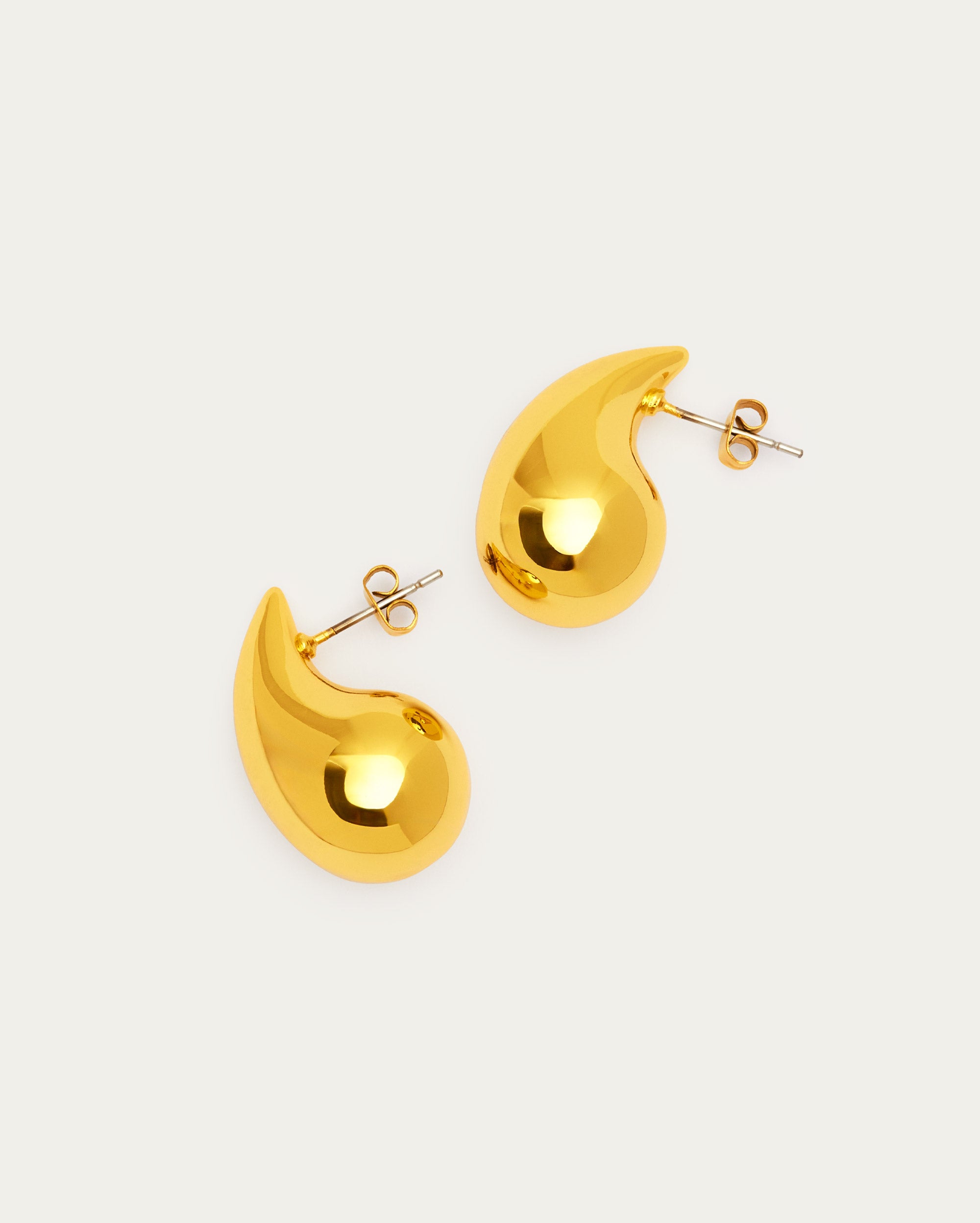 Sculpted Teardrop Earring