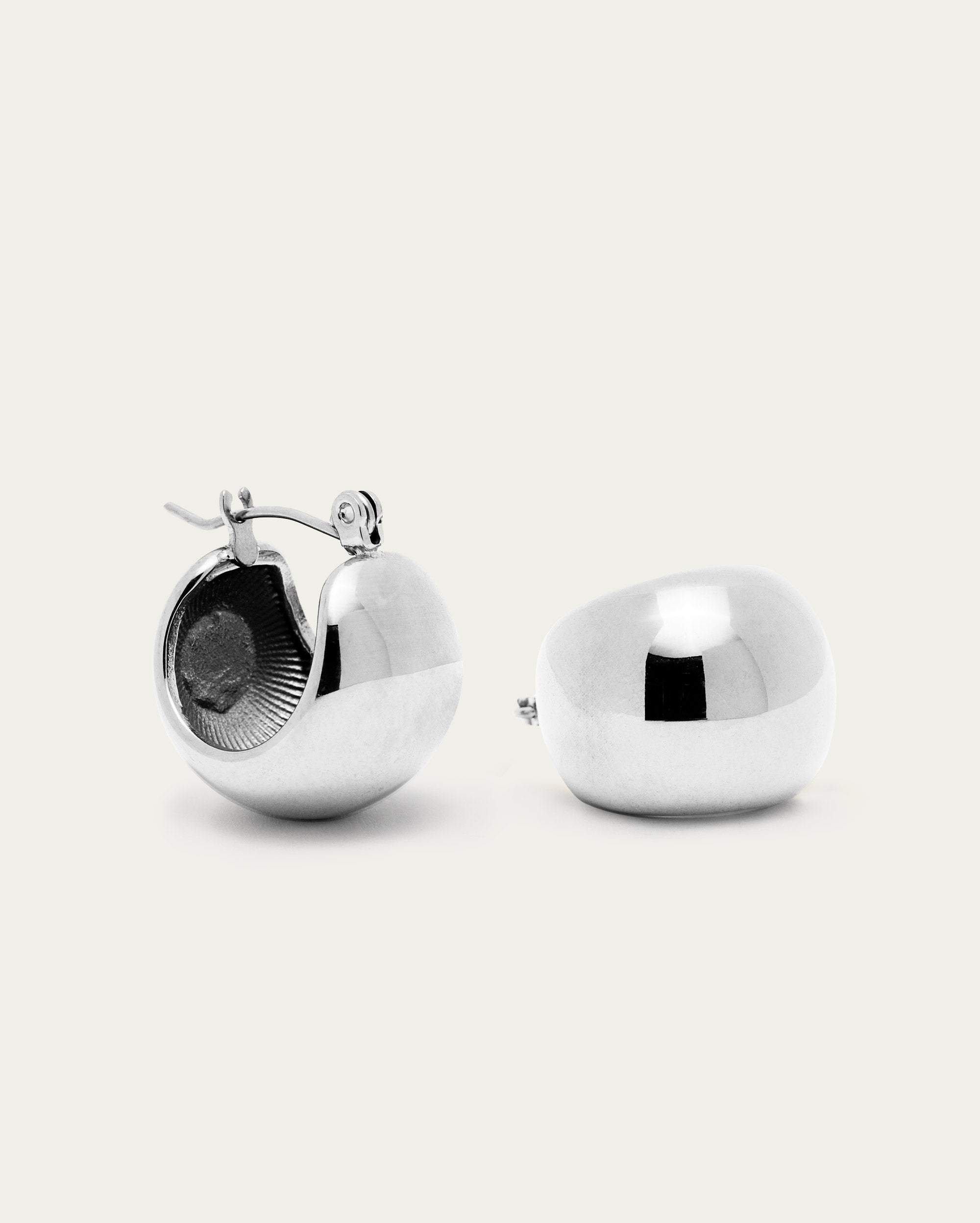 Chunky Dome Small Earrings
