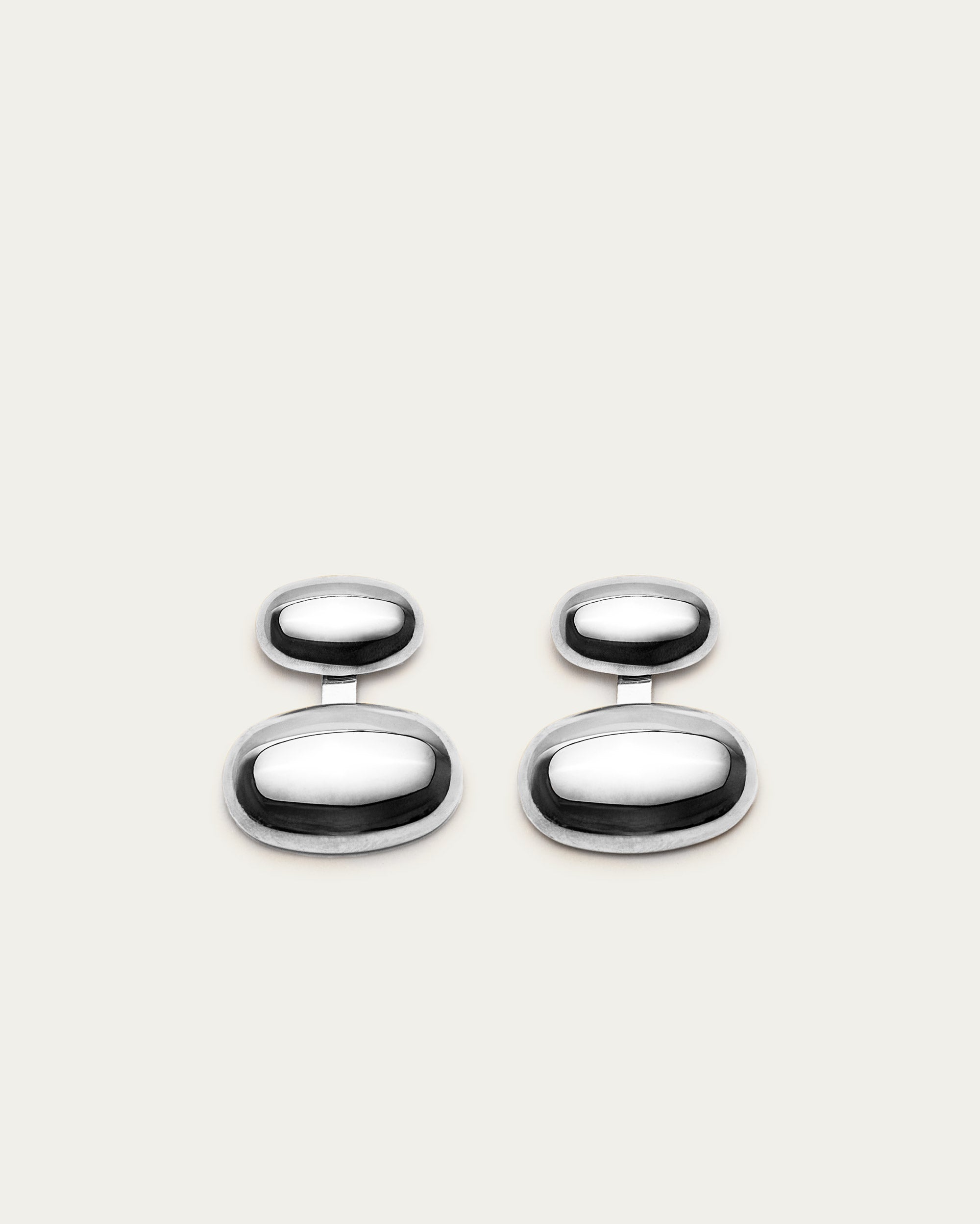 Double-Dome Drop Earrings