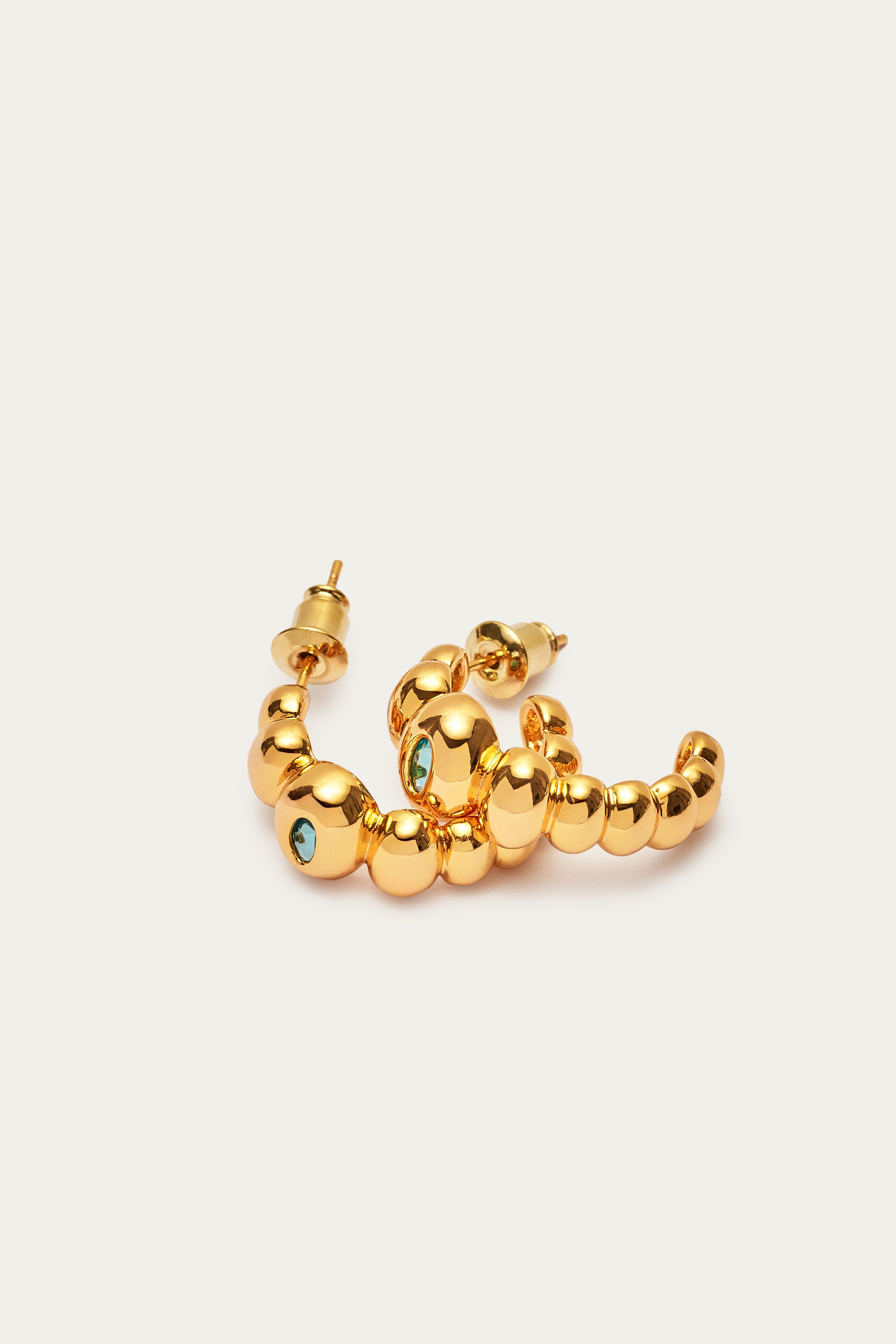 Puffy Hoop Earrings