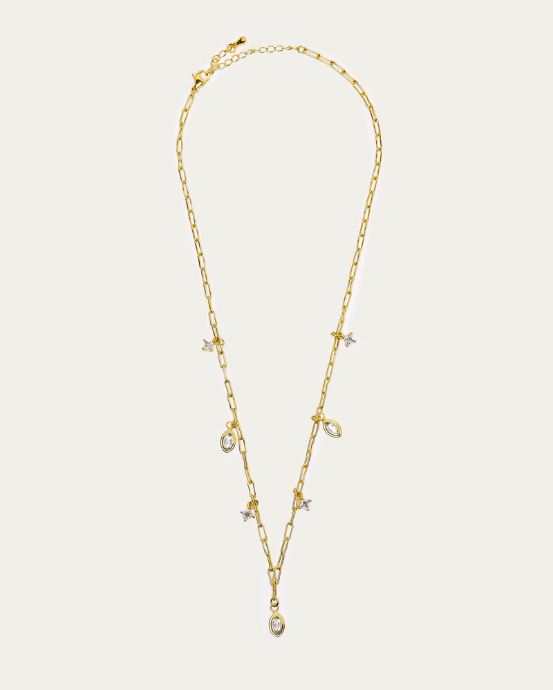 Crystal Charm Necklace