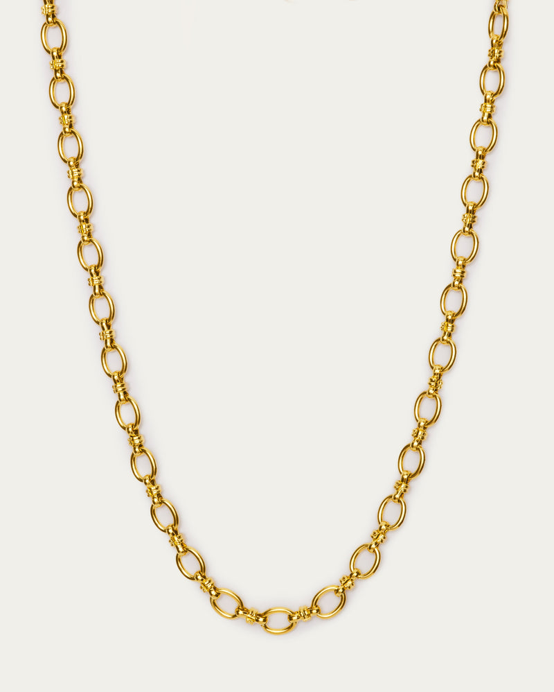 Oval Link Chain Necklace