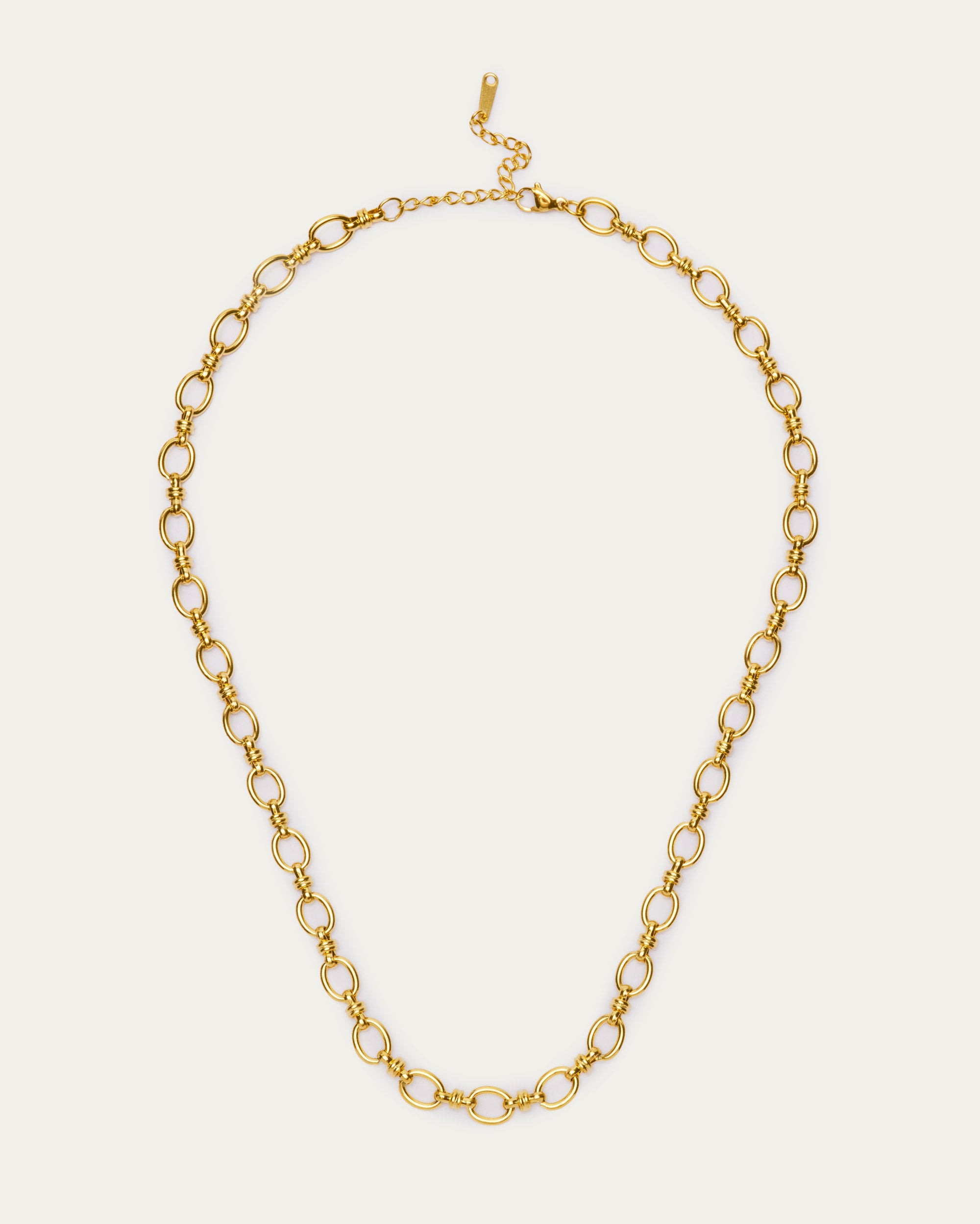 Oval Link Chain Necklace