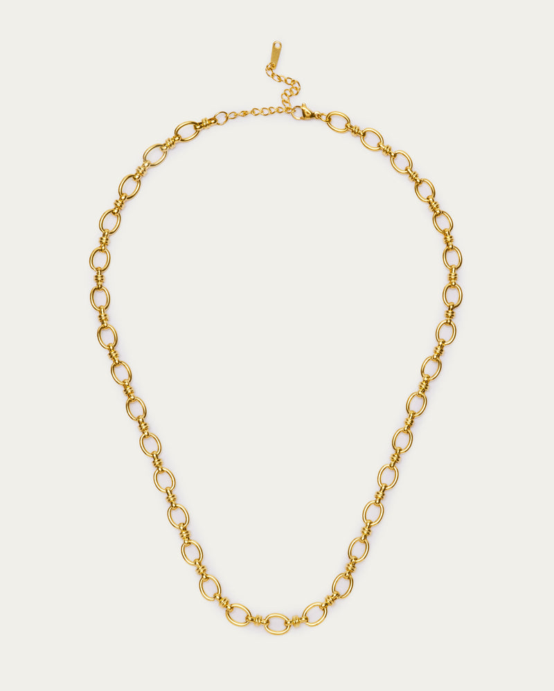 Oval Link Chain Necklace