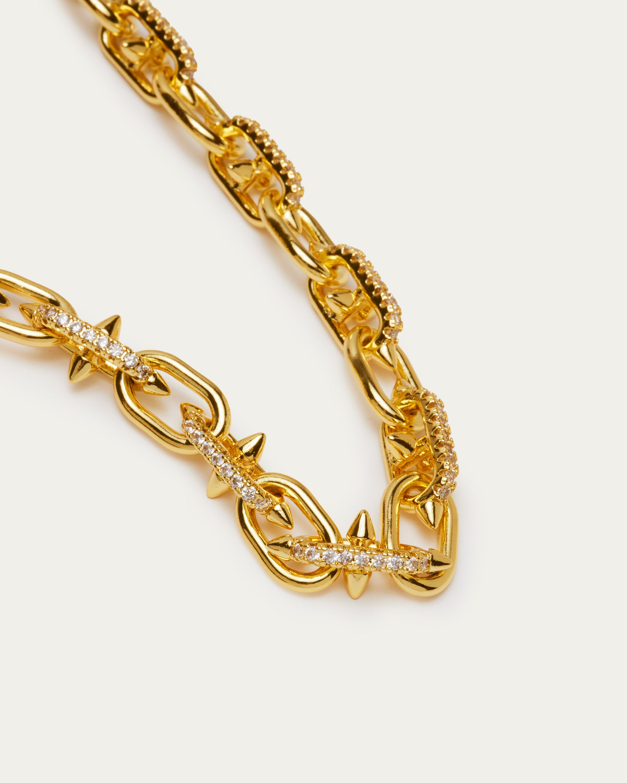 Pavé Link Statement Necklace