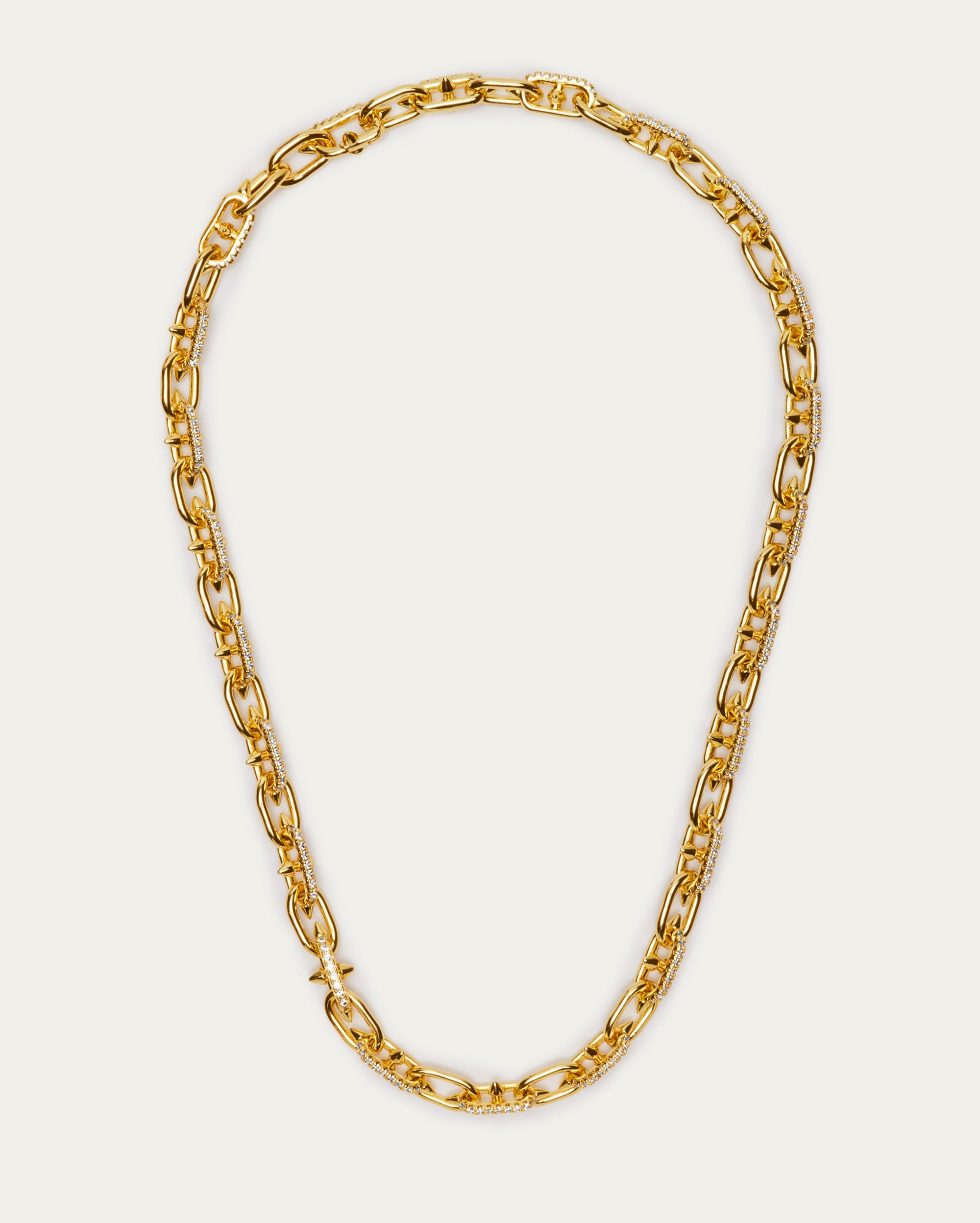 Pavé Link Statement Necklace
